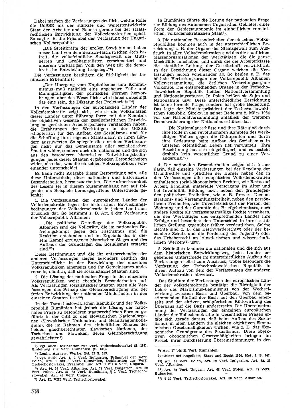 Neue Justiz (NJ), Zeitschrift für Recht und Rechtswissenschaft [Deutsche Demokratische Republik (DDR)], 9. Jahrgang 1955, Seite 338 (NJ DDR 1955, S. 338)