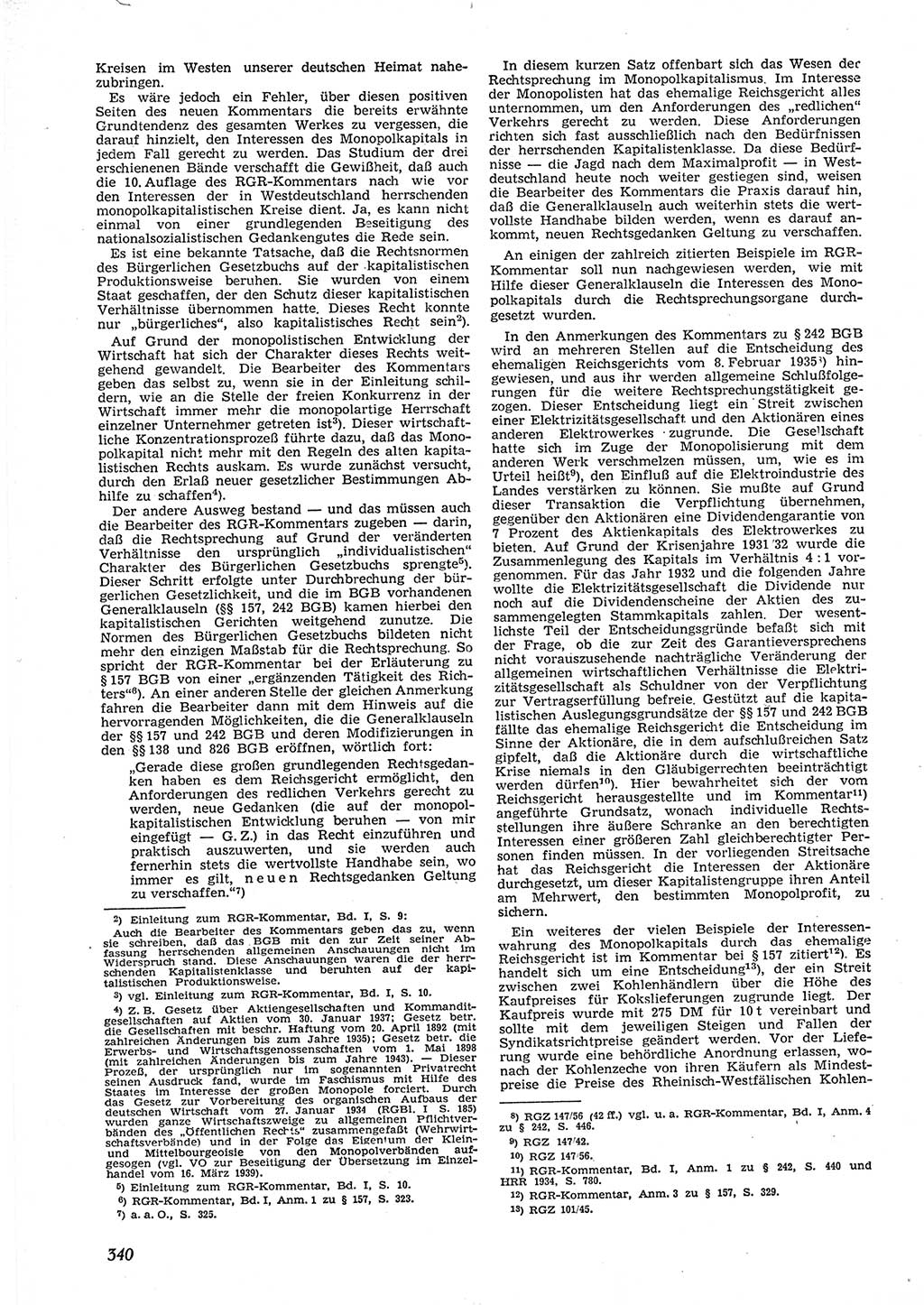 Neue Justiz (NJ), Zeitschrift für Recht und Rechtswissenschaft [Deutsche Demokratische Republik (DDR)], 9. Jahrgang 1955, Seite 340 (NJ DDR 1955, S. 340)