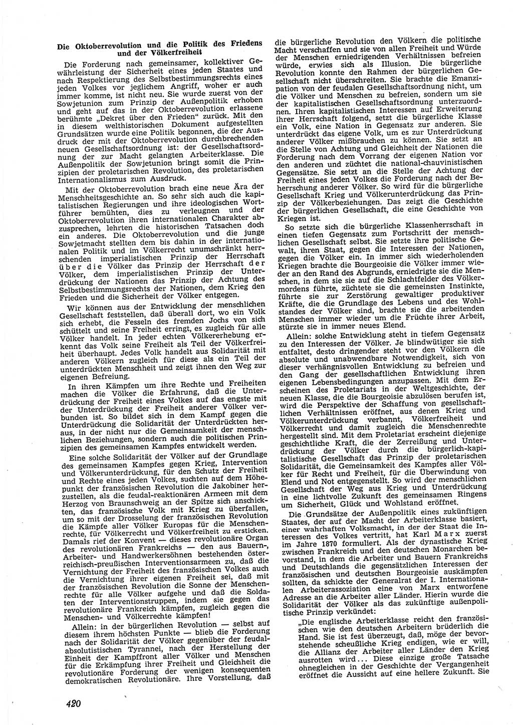 Neue Justiz (NJ), Zeitschrift für Recht und Rechtswissenschaft [Deutsche Demokratische Republik (DDR)], 9. Jahrgang 1955, Seite 420 (NJ DDR 1955, S. 420)