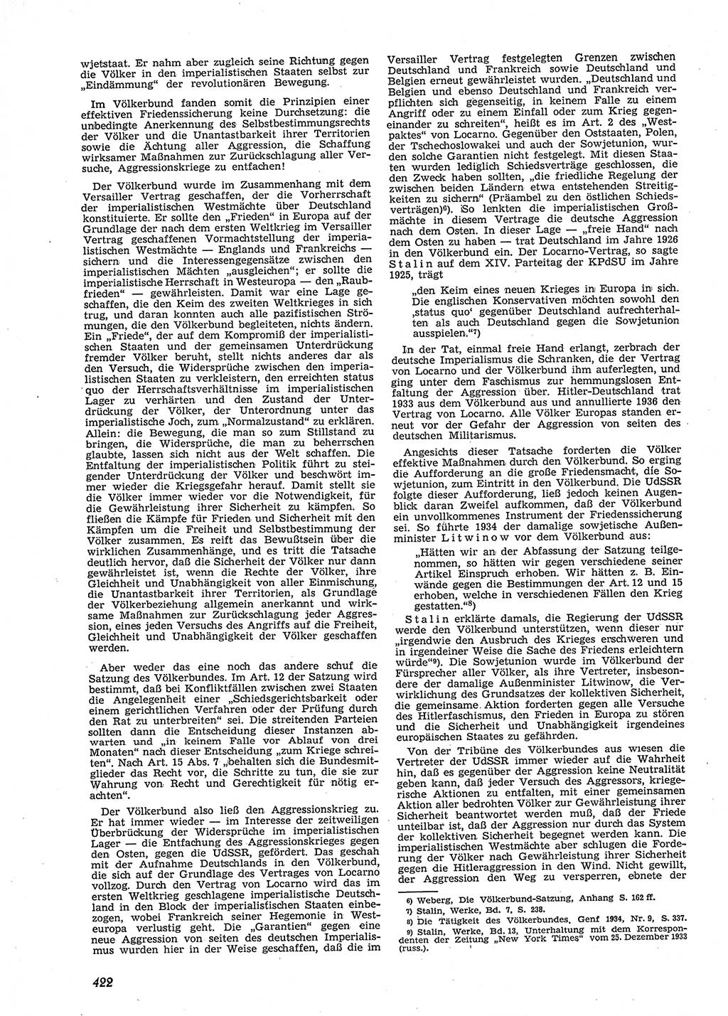 Neue Justiz (NJ), Zeitschrift für Recht und Rechtswissenschaft [Deutsche Demokratische Republik (DDR)], 9. Jahrgang 1955, Seite 422 (NJ DDR 1955, S. 422)