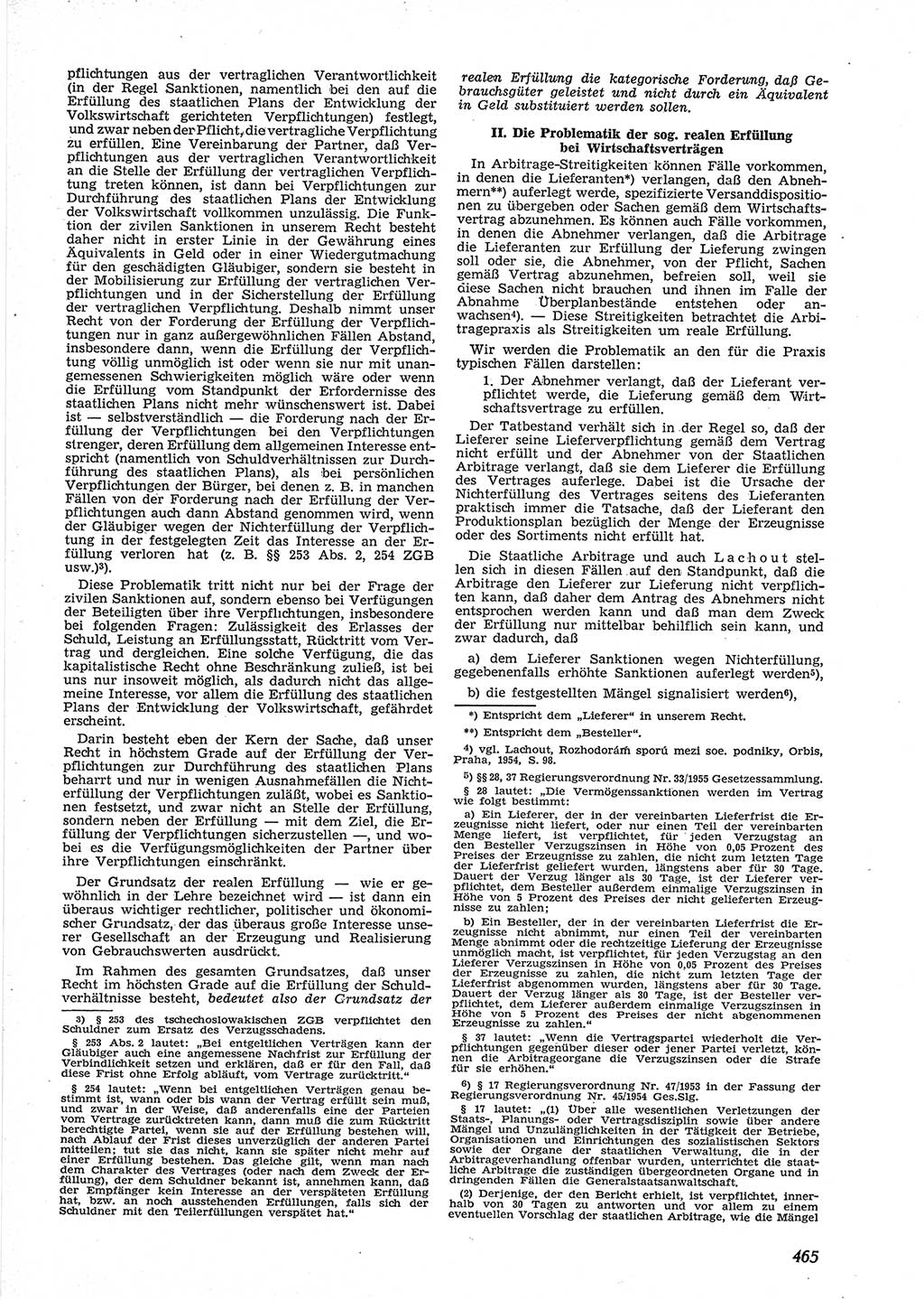 Neue Justiz (NJ), Zeitschrift für Recht und Rechtswissenschaft [Deutsche Demokratische Republik (DDR)], 9. Jahrgang 1955, Seite 465 (NJ DDR 1955, S. 465)