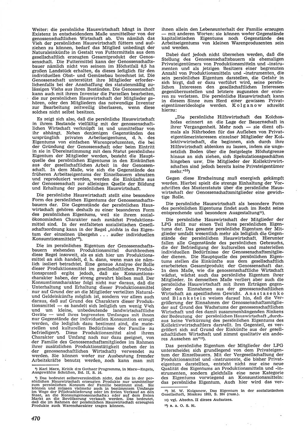 Neue Justiz (NJ), Zeitschrift für Recht und Rechtswissenschaft [Deutsche Demokratische Republik (DDR)], 9. Jahrgang 1955, Seite 470 (NJ DDR 1955, S. 470)