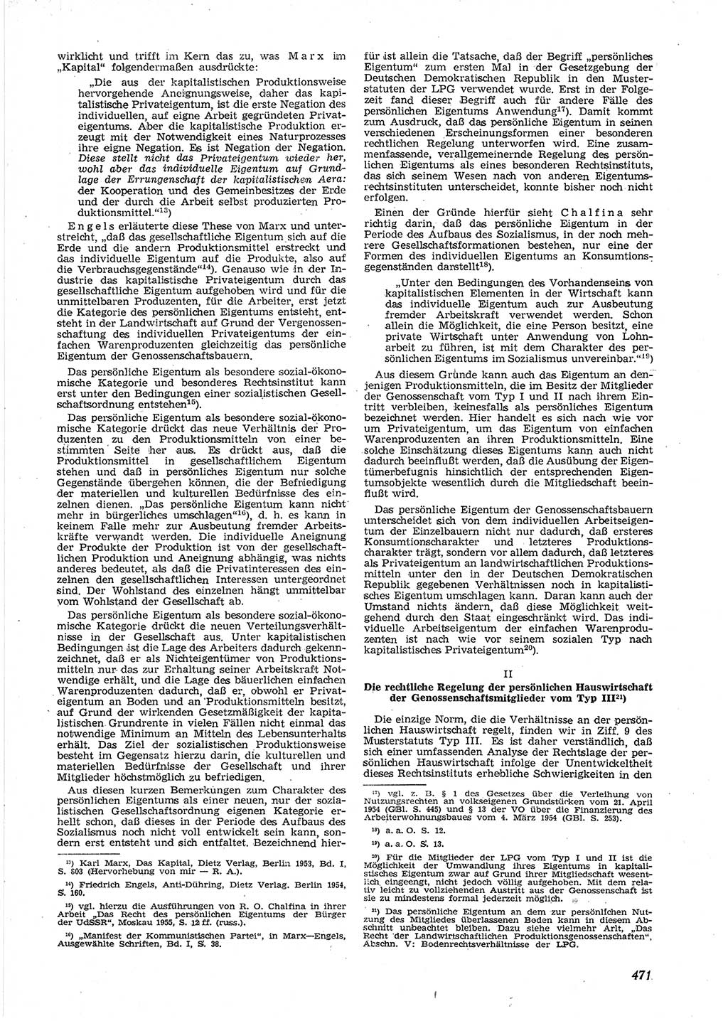 Neue Justiz (NJ), Zeitschrift für Recht und Rechtswissenschaft [Deutsche Demokratische Republik (DDR)], 9. Jahrgang 1955, Seite 471 (NJ DDR 1955, S. 471)