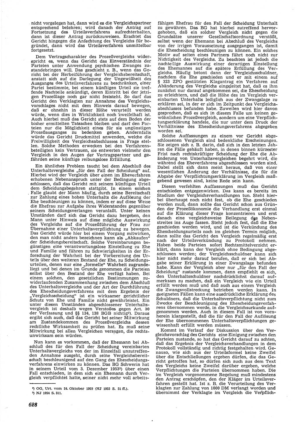 Neue Justiz (NJ), Zeitschrift für Recht und Rechtswissenschaft [Deutsche Demokratische Republik (DDR)], 9. Jahrgang 1955, Seite 628 (NJ DDR 1955, S. 628)