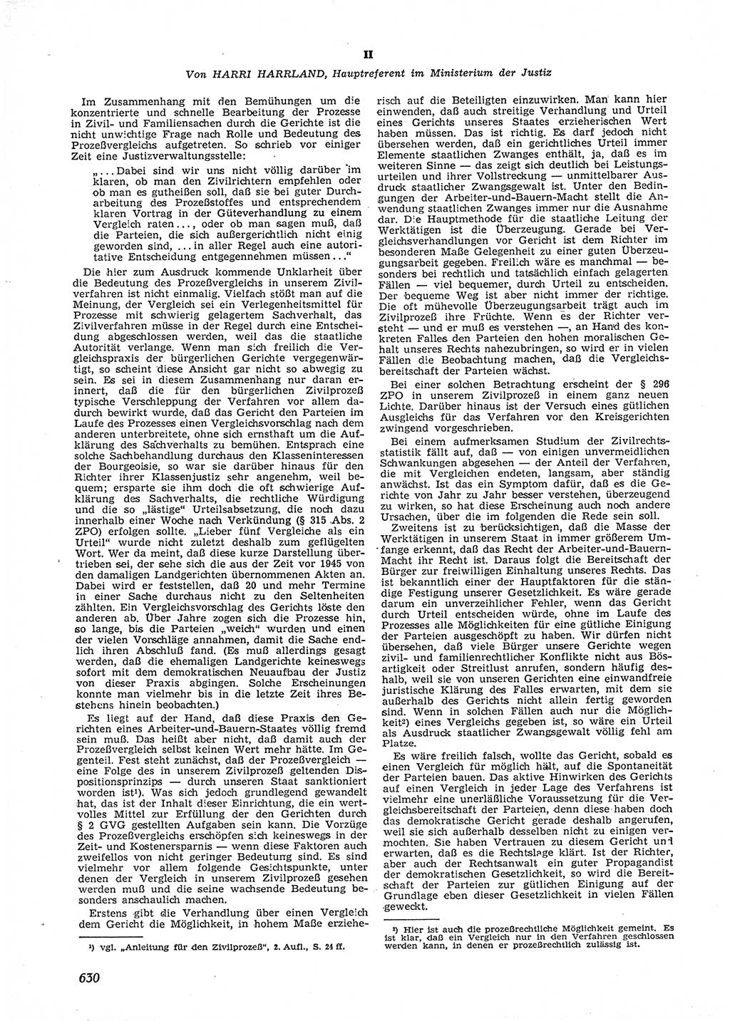 Neue Justiz (NJ), Zeitschrift für Recht und Rechtswissenschaft [Deutsche Demokratische Republik (DDR)], 9. Jahrgang 1955, Seite 630 (NJ DDR 1955, S. 630)