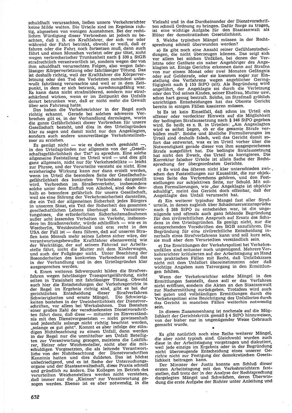 Neue Justiz (NJ), Zeitschrift für Recht und Rechtswissenschaft [Deutsche Demokratische Republik (DDR)], 9. Jahrgang 1955, Seite 632 (NJ DDR 1955, S. 632)