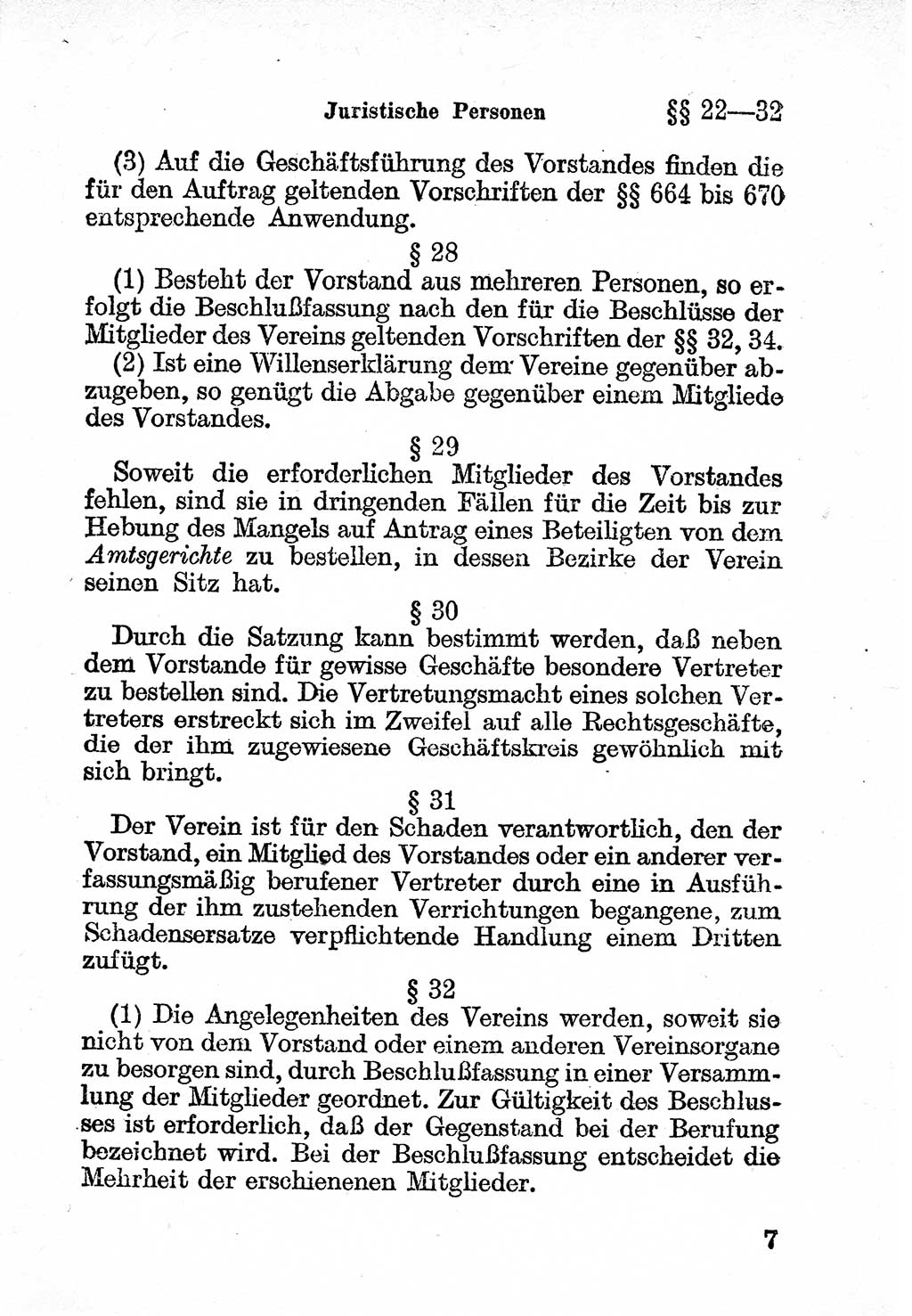 Bürgerliches Gesetzbuch (BGB) nebst wichtigen Nebengesetzen [Deutsche Demokratische Republik (DDR)] 1956, Seite 7 (BGB Nebenges. DDR 1956, S. 7)