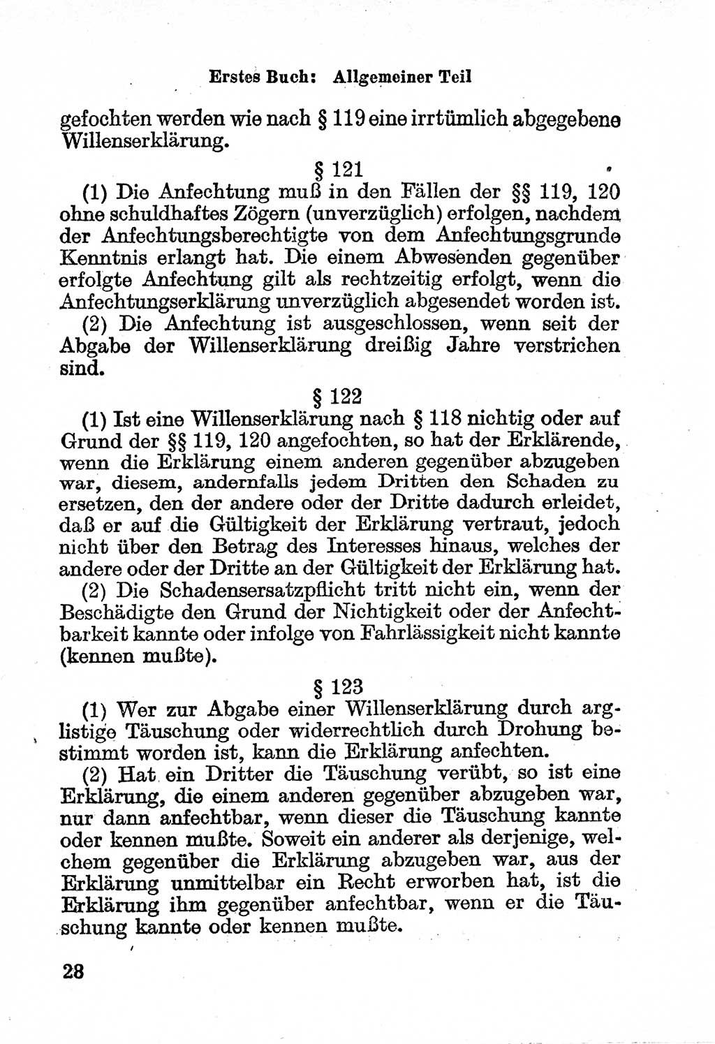 Bürgerliches Gesetzbuch (BGB) nebst wichtigen Nebengesetzen [Deutsche Demokratische Republik (DDR)] 1956, Seite 28 (BGB Nebenges. DDR 1956, S. 28)