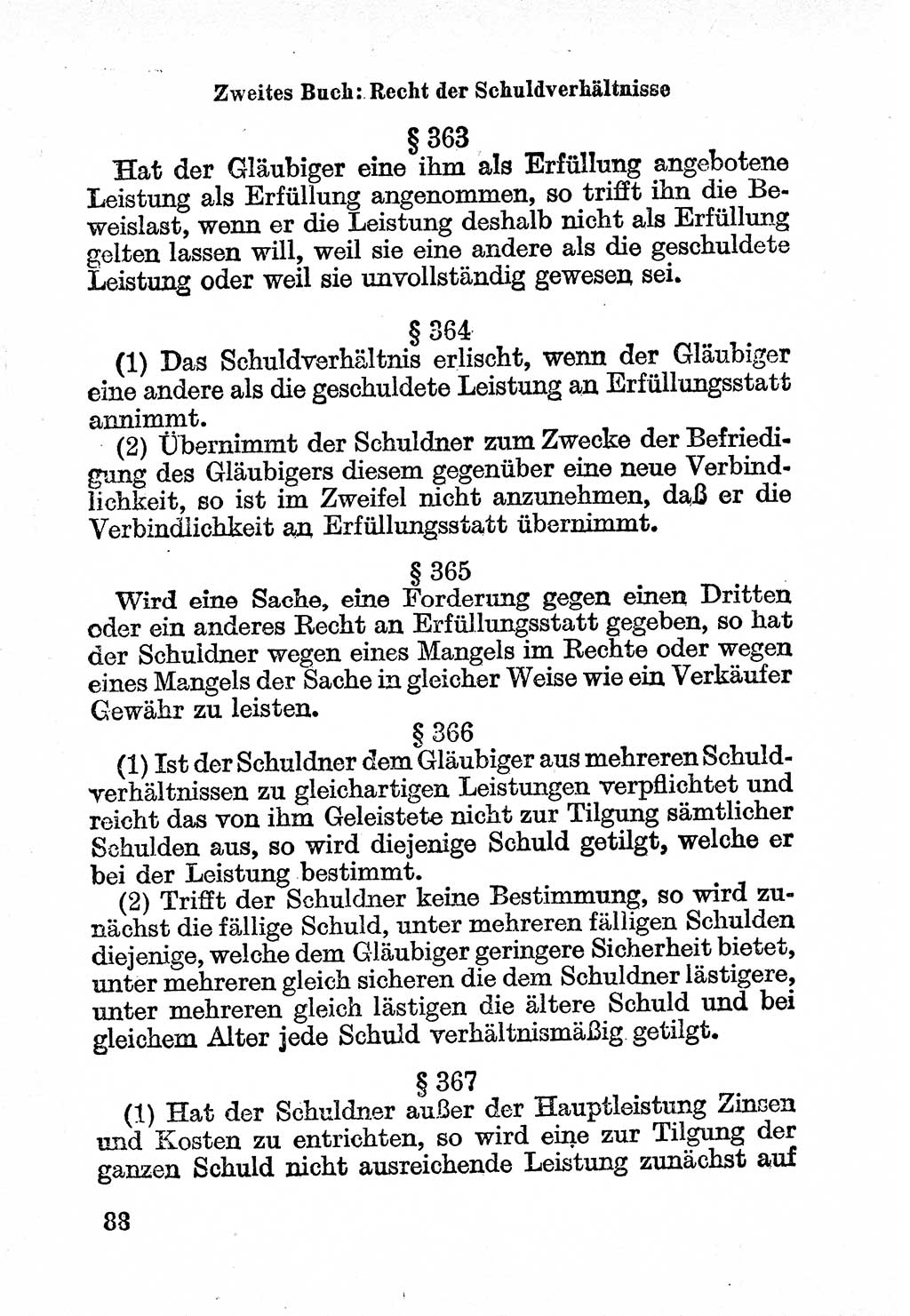 Bürgerliches Gesetzbuch (BGB) nebst wichtigen Nebengesetzen [Deutsche Demokratische Republik (DDR)] 1956, Seite 88 (BGB Nebenges. DDR 1956, S. 88)