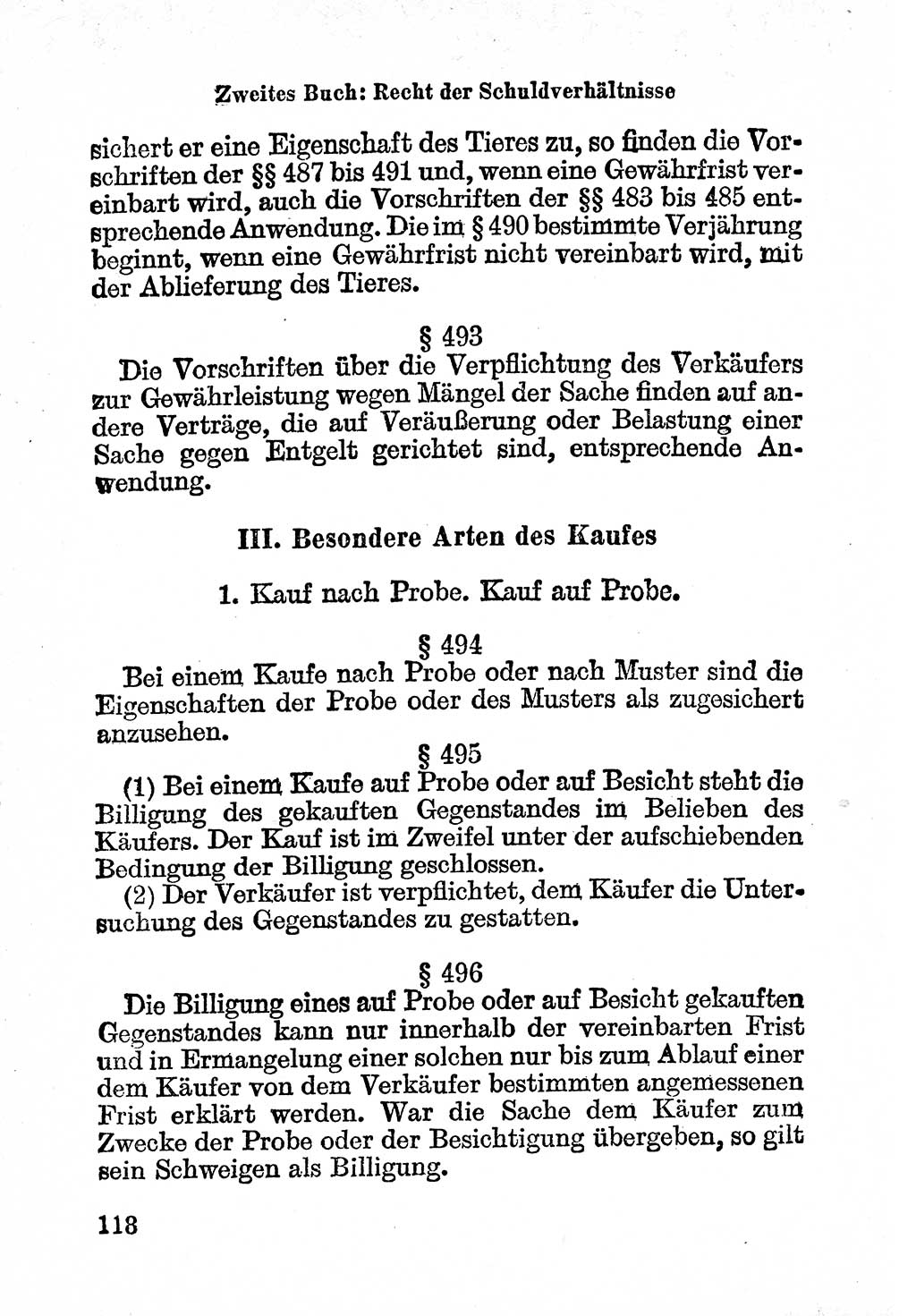 Bürgerliches Gesetzbuch (BGB) nebst wichtigen Nebengesetzen [Deutsche Demokratische Republik (DDR)] 1956, Seite 118 (BGB Nebenges. DDR 1956, S. 118)