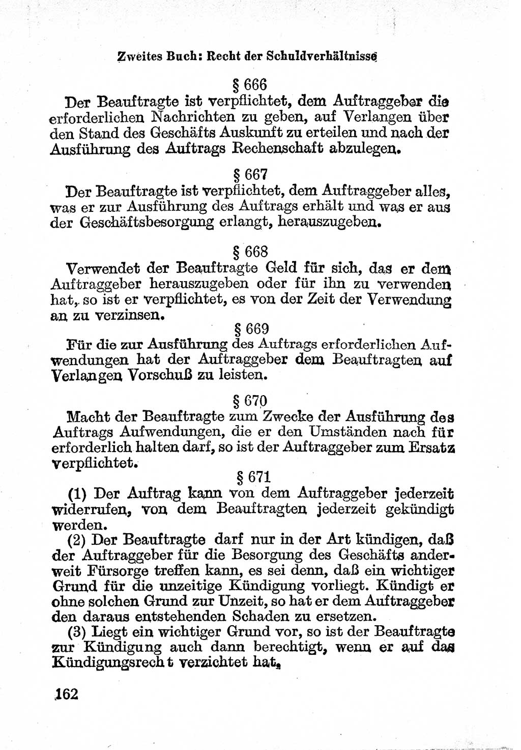 Bürgerliches Gesetzbuch (BGB) nebst wichtigen Nebengesetzen [Deutsche Demokratische Republik (DDR)] 1956, Seite 162 (BGB Nebenges. DDR 1956, S. 162)