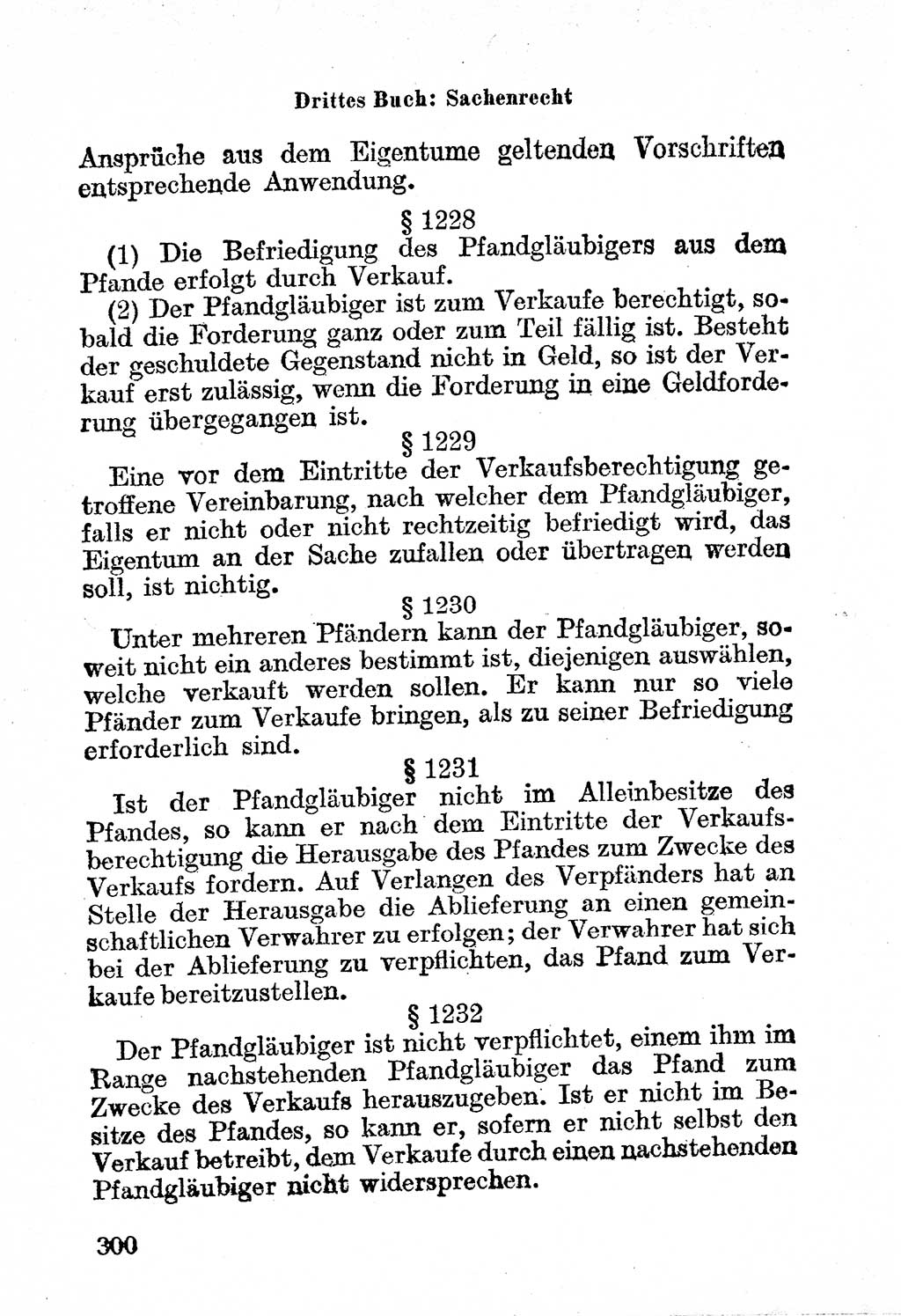 Bürgerliches Gesetzbuch (BGB) nebst wichtigen Nebengesetzen [Deutsche Demokratische Republik (DDR)] 1956, Seite 300 (BGB Nebenges. DDR 1956, S. 300)