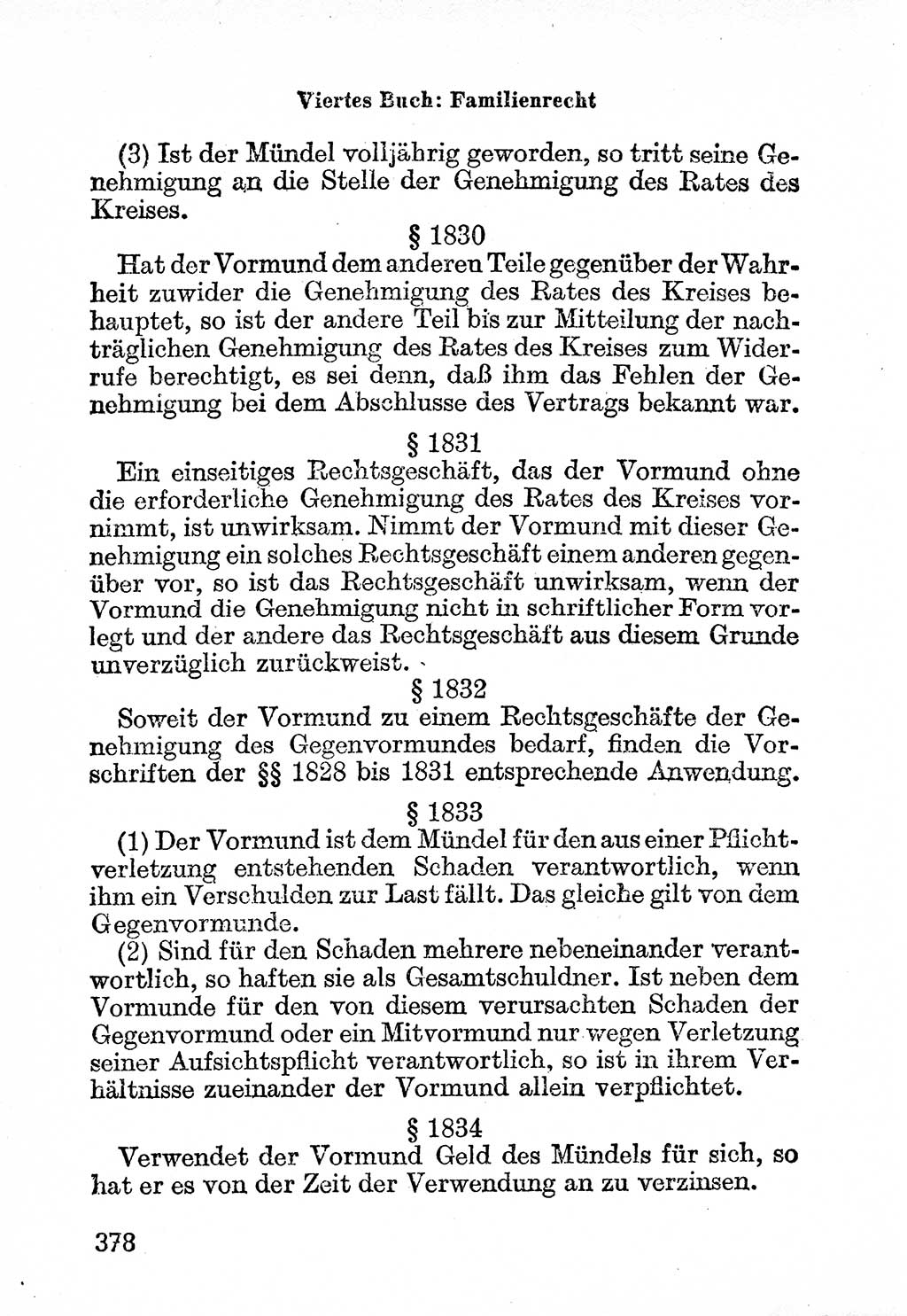 Bürgerliches Gesetzbuch (BGB) nebst wichtigen Nebengesetzen [Deutsche Demokratische Republik (DDR)] 1956, Seite 378 (BGB Nebenges. DDR 1956, S. 378)