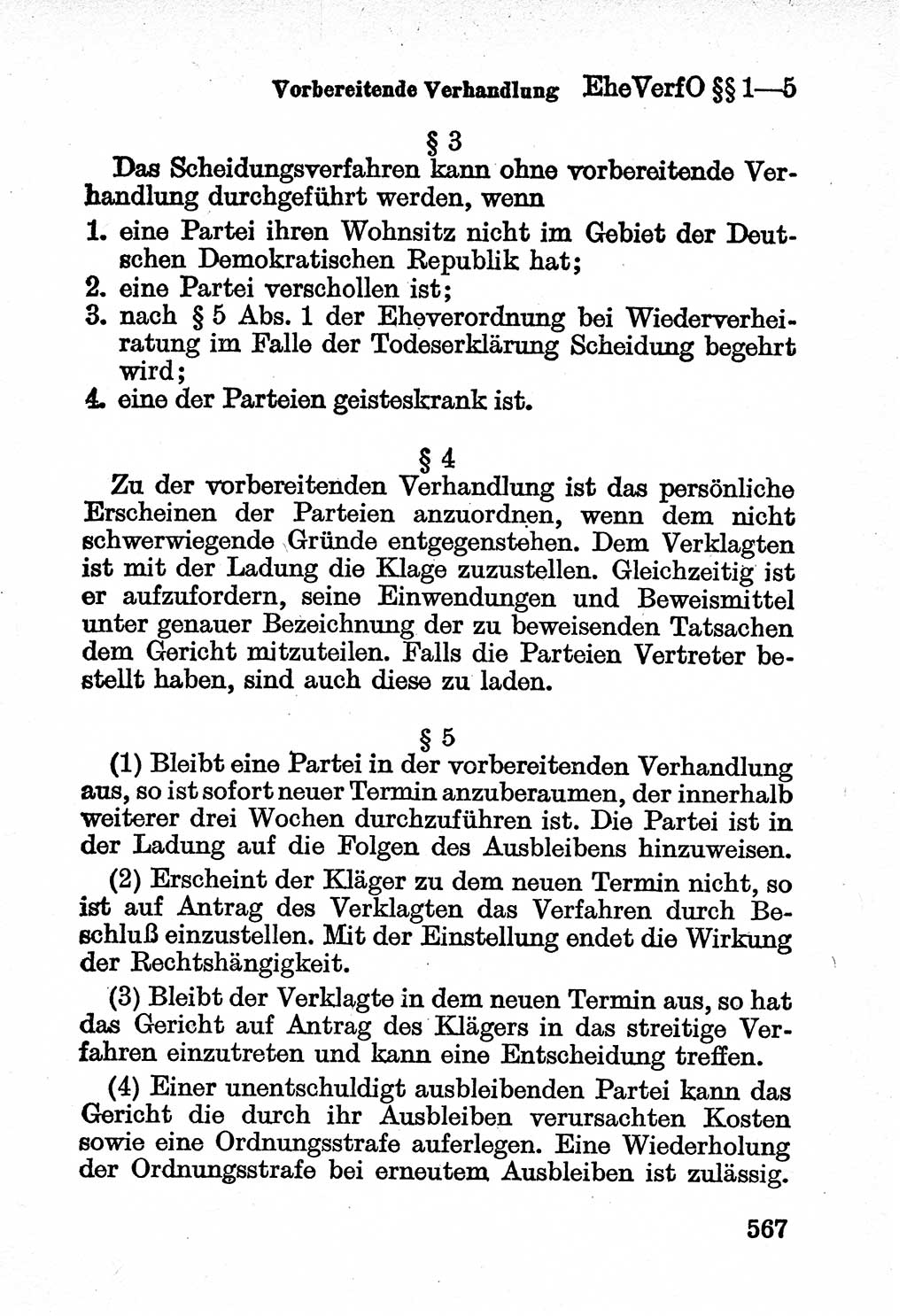 Bürgerliches Gesetzbuch (BGB) nebst wichtigen Nebengesetzen [Deutsche Demokratische Republik (DDR)] 1956, Seite 567 (BGB Nebenges. DDR 1956, S. 567)