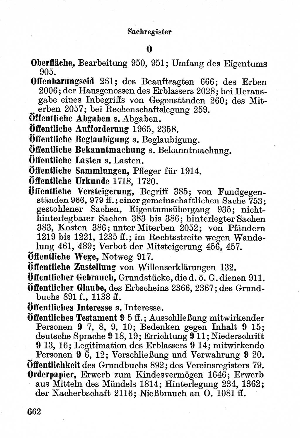 Bürgerliches Gesetzbuch (BGB) nebst wichtigen Nebengesetzen [Deutsche Demokratische Republik (DDR)] 1956, Seite 662 (BGB Nebenges. DDR 1956, S. 662)
