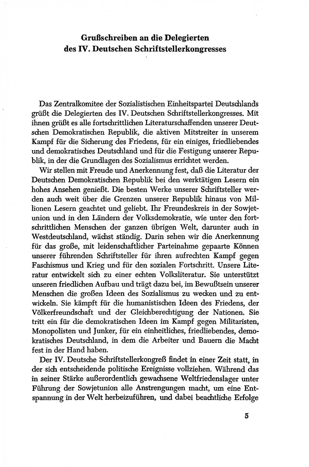 Dokumente der Sozialistischen Einheitspartei Deutschlands (SED) [Deutsche Demokratische Republik (DDR)] 1956-1957, Seite 5 (Dok. SED DDR 1956-1957, S. 5)