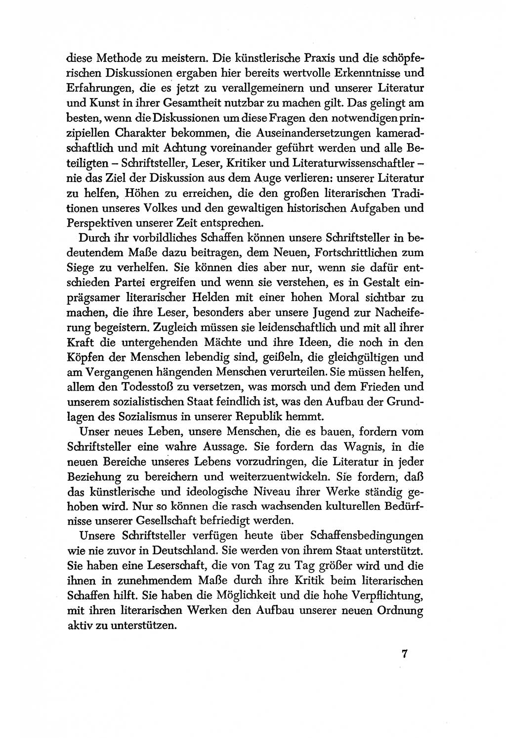 Dokumente der Sozialistischen Einheitspartei Deutschlands (SED) [Deutsche Demokratische Republik (DDR)] 1956-1957, Seite 7 (Dok. SED DDR 1956-1957, S. 7)