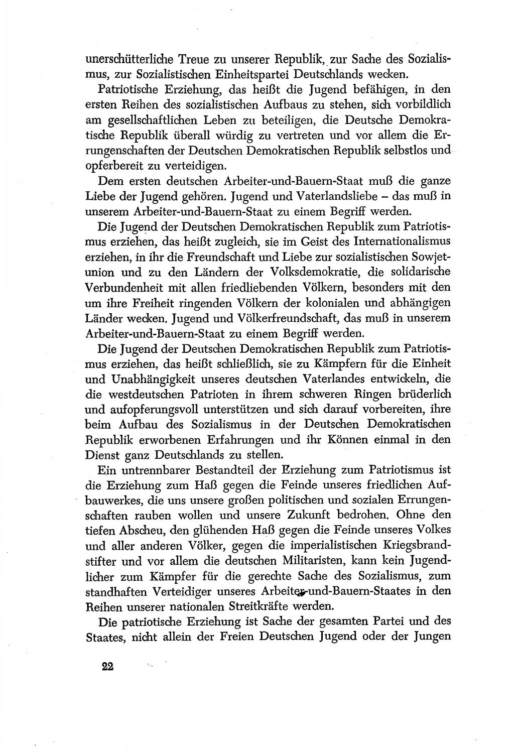 Dokumente der Sozialistischen Einheitspartei Deutschlands (SED) [Deutsche Demokratische Republik (DDR)] 1956-1957, Seite 22 (Dok. SED DDR 1956-1957, S. 22)