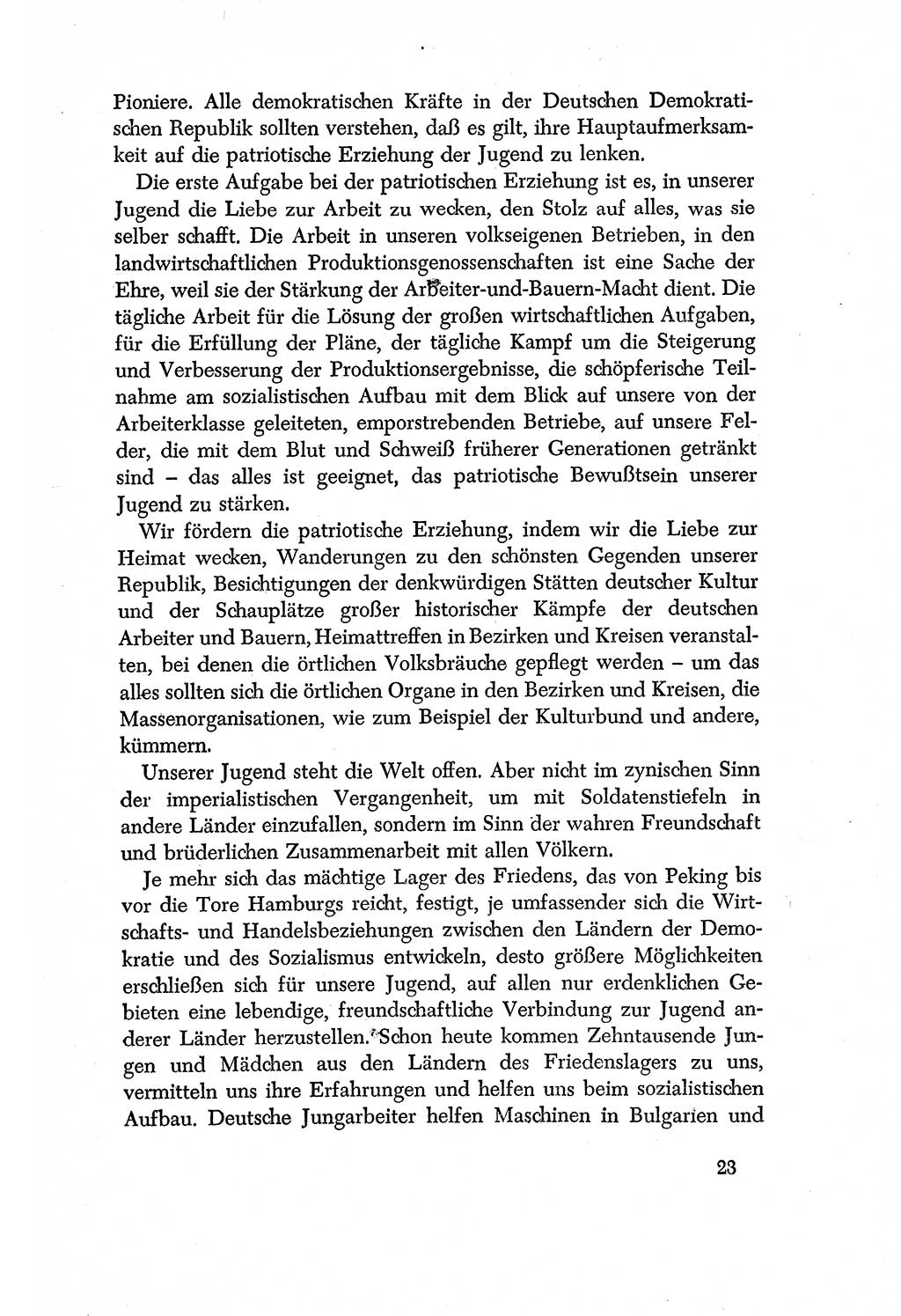 Dokumente der Sozialistischen Einheitspartei Deutschlands (SED) [Deutsche Demokratische Republik (DDR)] 1956-1957, Seite 23 (Dok. SED DDR 1956-1957, S. 23)