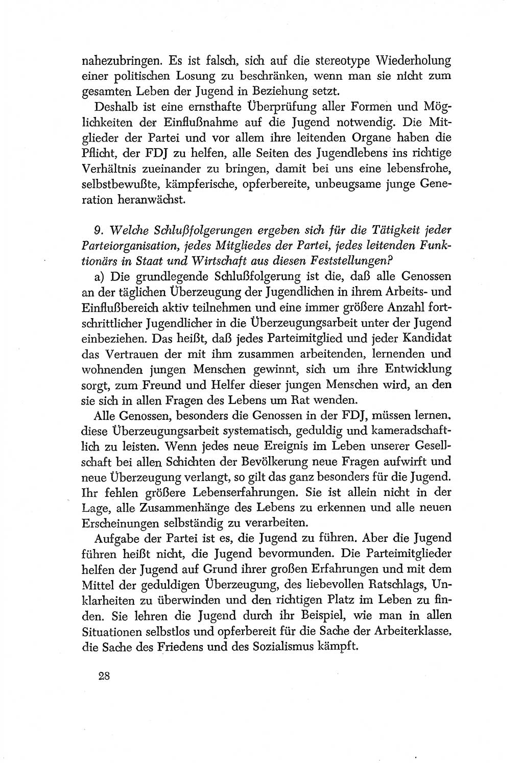 Dokumente der Sozialistischen Einheitspartei Deutschlands (SED) [Deutsche Demokratische Republik (DDR)] 1956-1957, Seite 28 (Dok. SED DDR 1956-1957, S. 28)