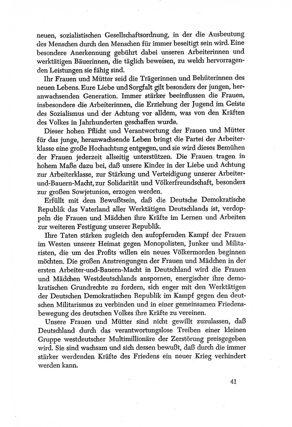 Dokumente der Sozialistischen Einheitspartei Deutschlands (SED) [Deutsche Demokratische Republik (DDR)] 1956-1957, Seite 41 (Dok. SED DDR 1956-1957, S. 41)