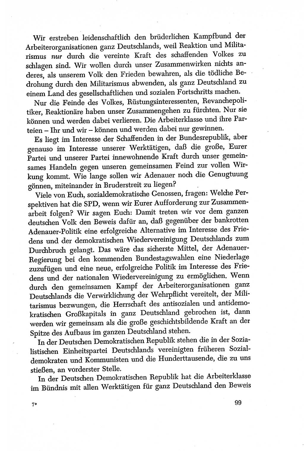 Dokumente der Sozialistischen Einheitspartei Deutschlands (SED) [Deutsche Demokratische Republik (DDR)] 1956-1957, Seite 99 (Dok. SED DDR 1956-1957, S. 99)