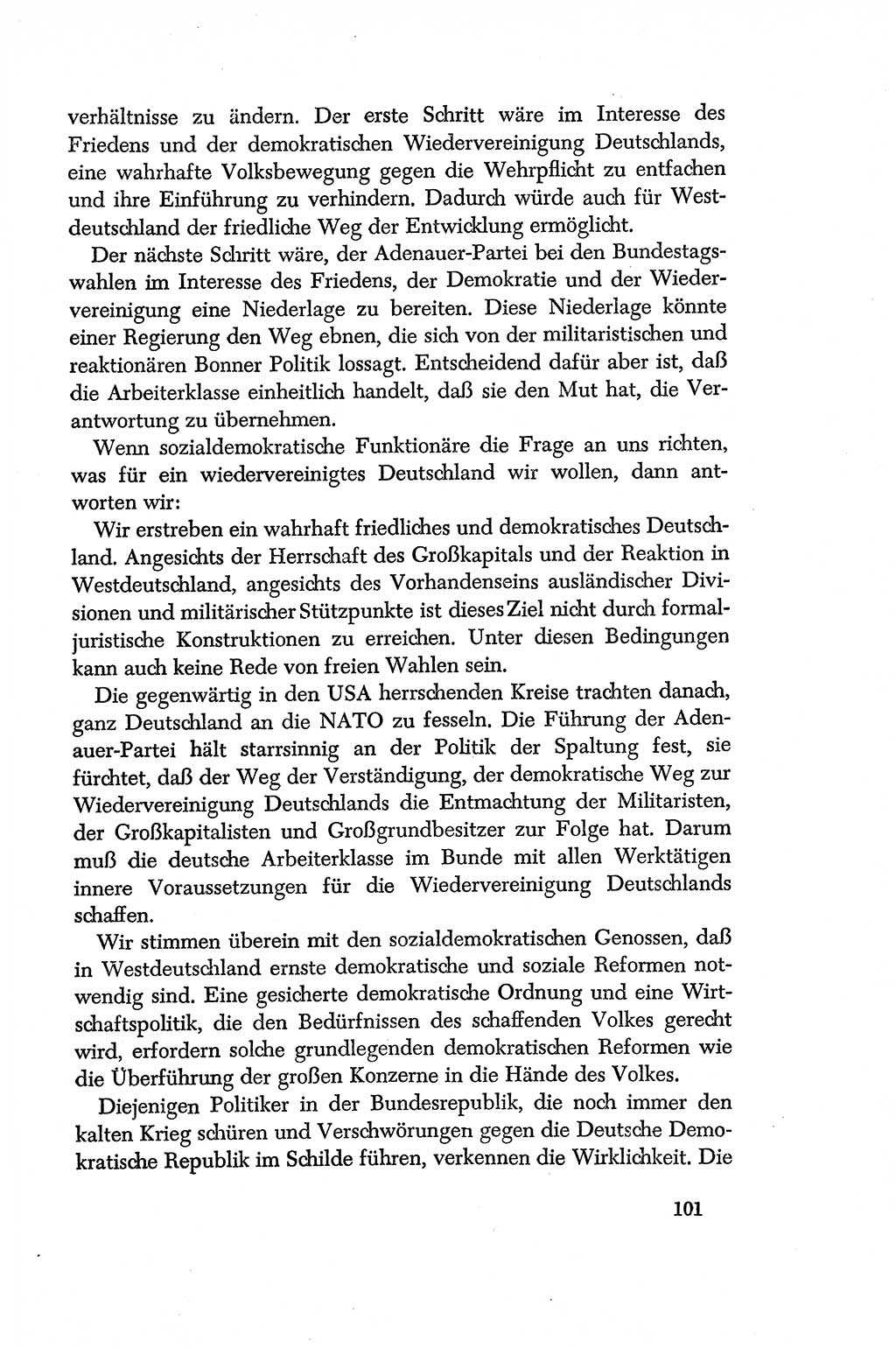 Dokumente der Sozialistischen Einheitspartei Deutschlands (SED) [Deutsche Demokratische Republik (DDR)] 1956-1957, Seite 101 (Dok. SED DDR 1956-1957, S. 101)