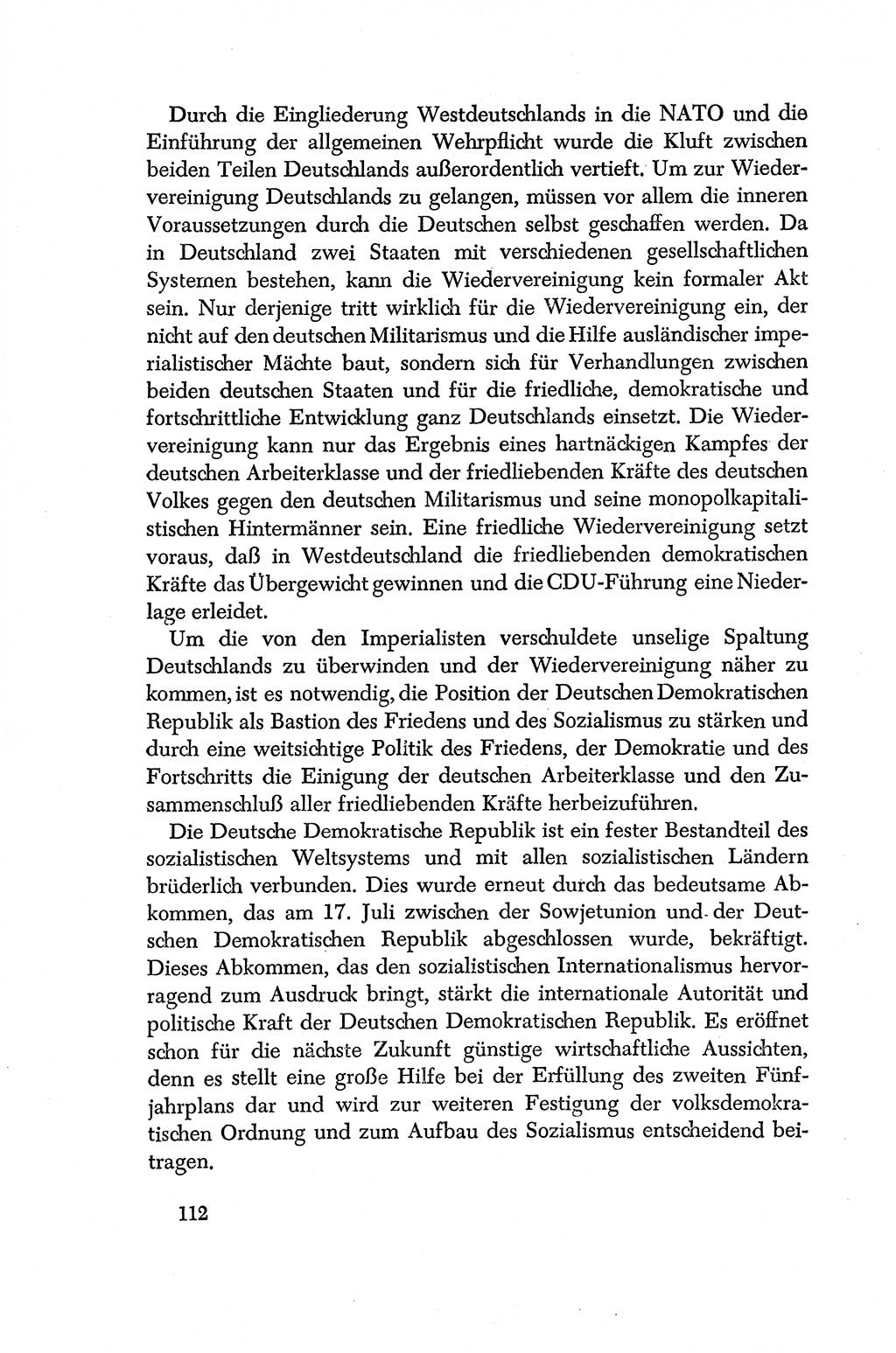 Dokumente der Sozialistischen Einheitspartei Deutschlands (SED) [Deutsche Demokratische Republik (DDR)] 1956-1957, Seite 112 (Dok. SED DDR 1956-1957, S. 112)