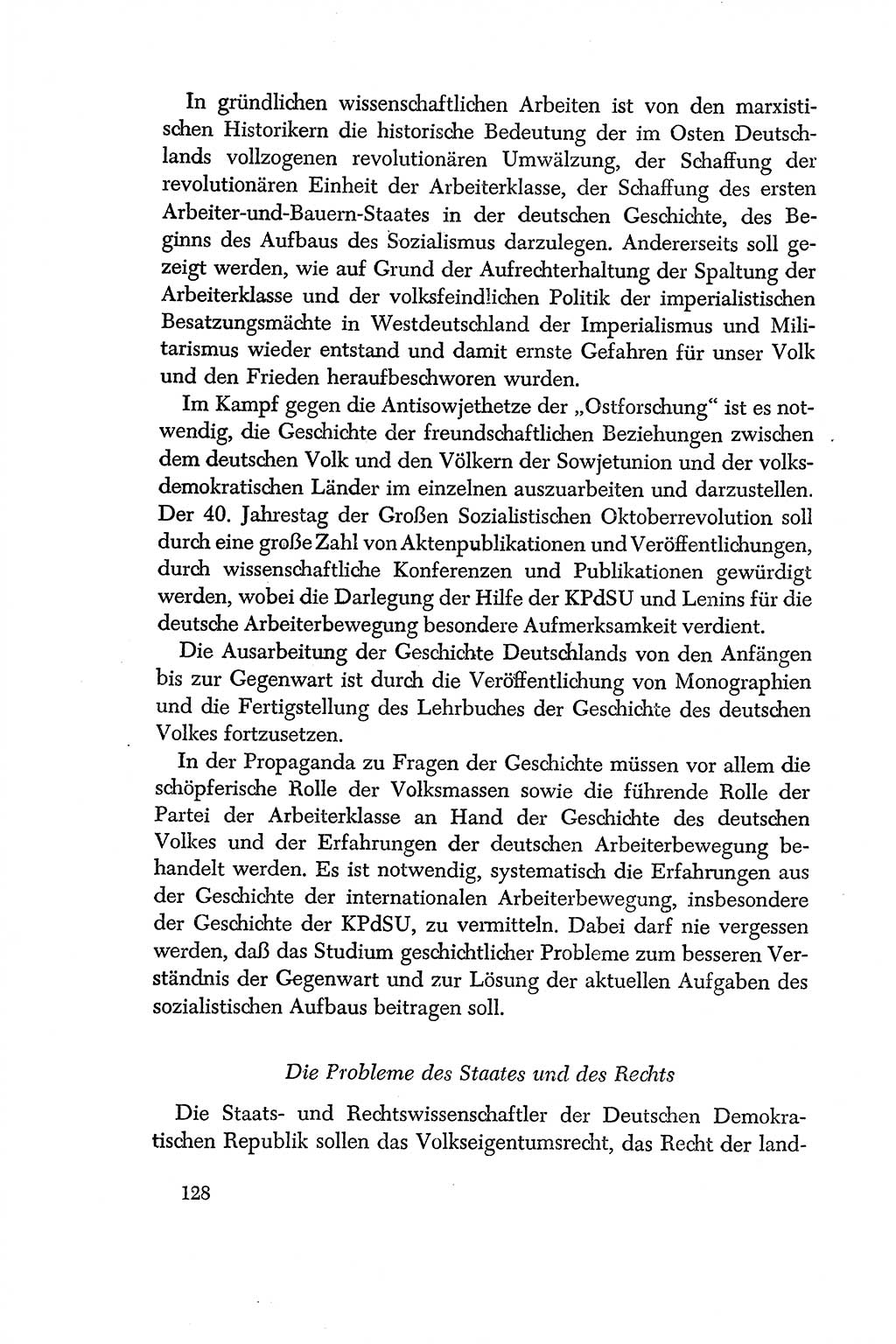 Dokumente der Sozialistischen Einheitspartei Deutschlands (SED) [Deutsche Demokratische Republik (DDR)] 1956-1957, Seite 128 (Dok. SED DDR 1956-1957, S. 128)