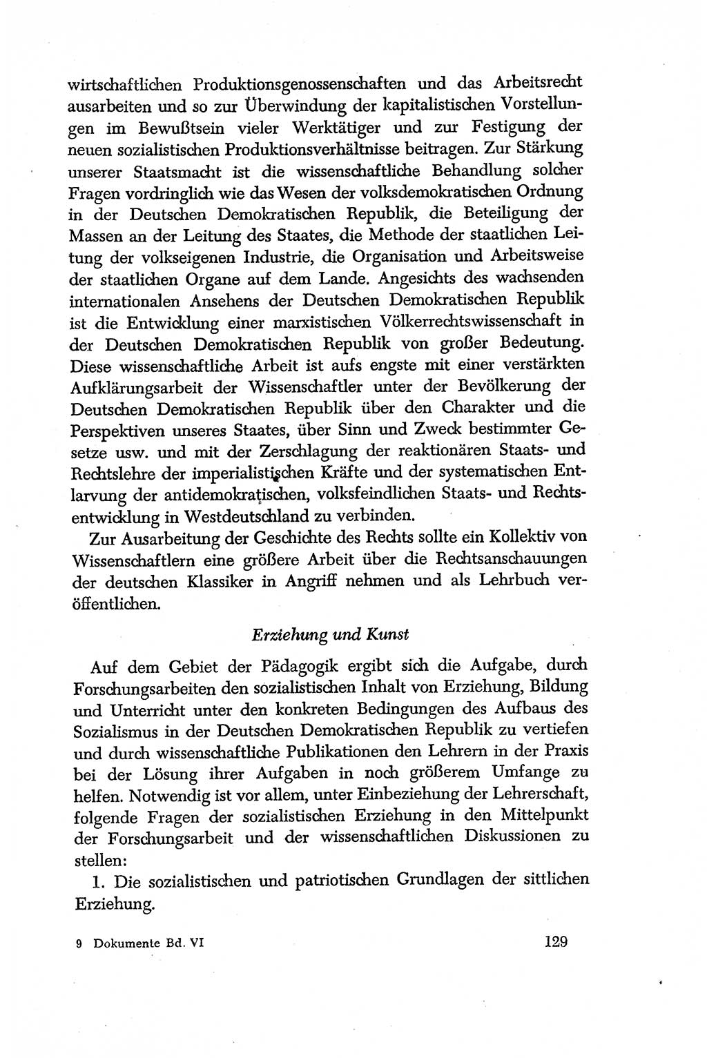 Dokumente der Sozialistischen Einheitspartei Deutschlands (SED) [Deutsche Demokratische Republik (DDR)] 1956-1957, Seite 129 (Dok. SED DDR 1956-1957, S. 129)