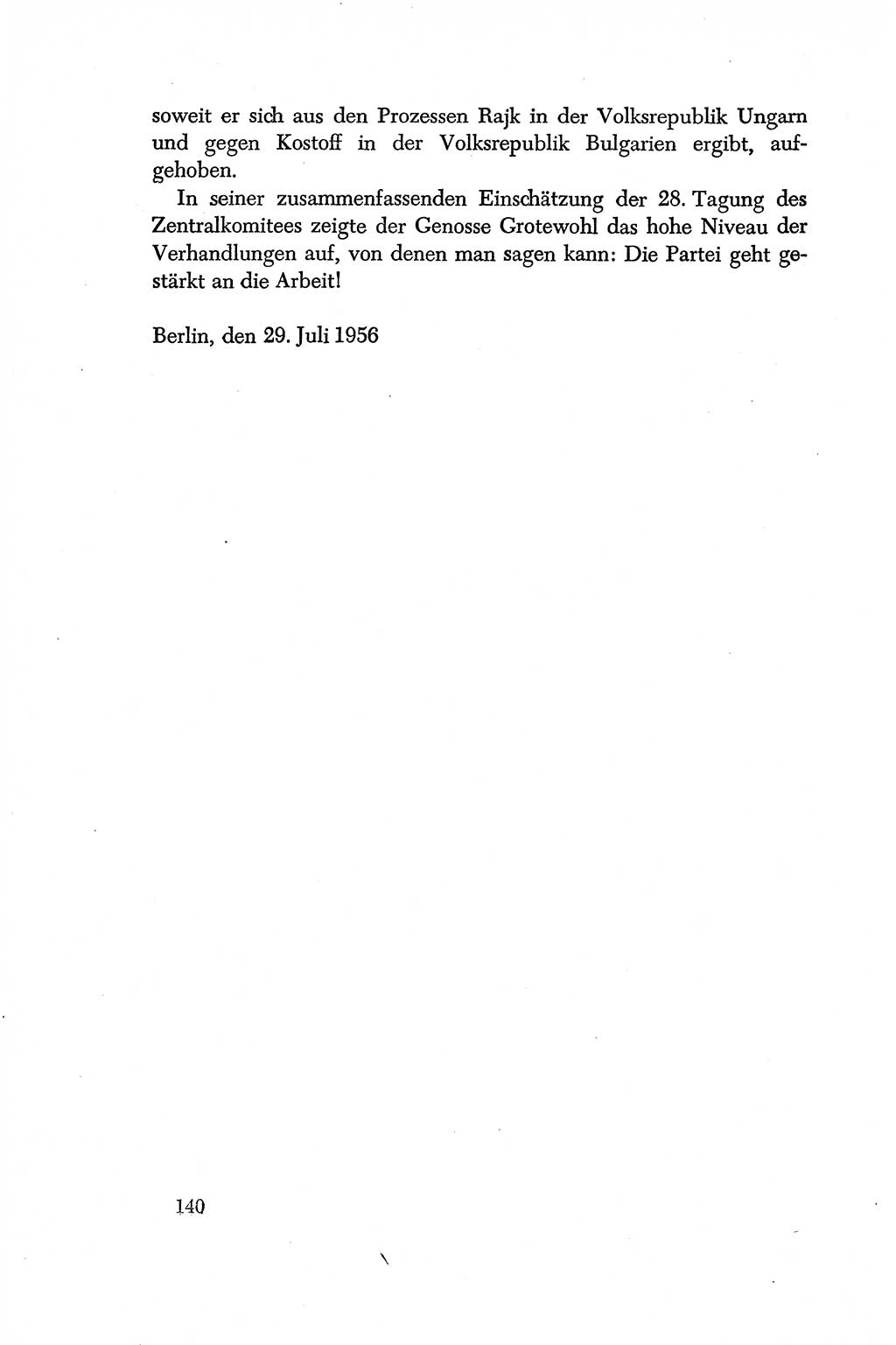Dokumente der Sozialistischen Einheitspartei Deutschlands (SED) [Deutsche Demokratische Republik (DDR)] 1956-1957, Seite 140 (Dok. SED DDR 1956-1957, S. 140)