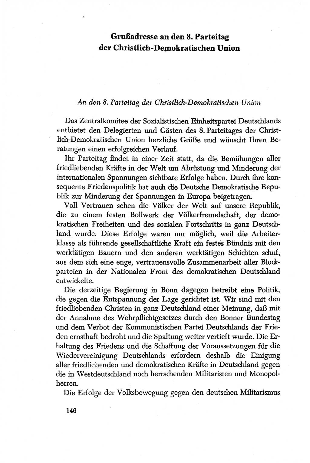 Dokumente der Sozialistischen Einheitspartei Deutschlands (SED) [Deutsche Demokratische Republik (DDR)] 1956-1957, Seite 146 (Dok. SED DDR 1956-1957, S. 146)