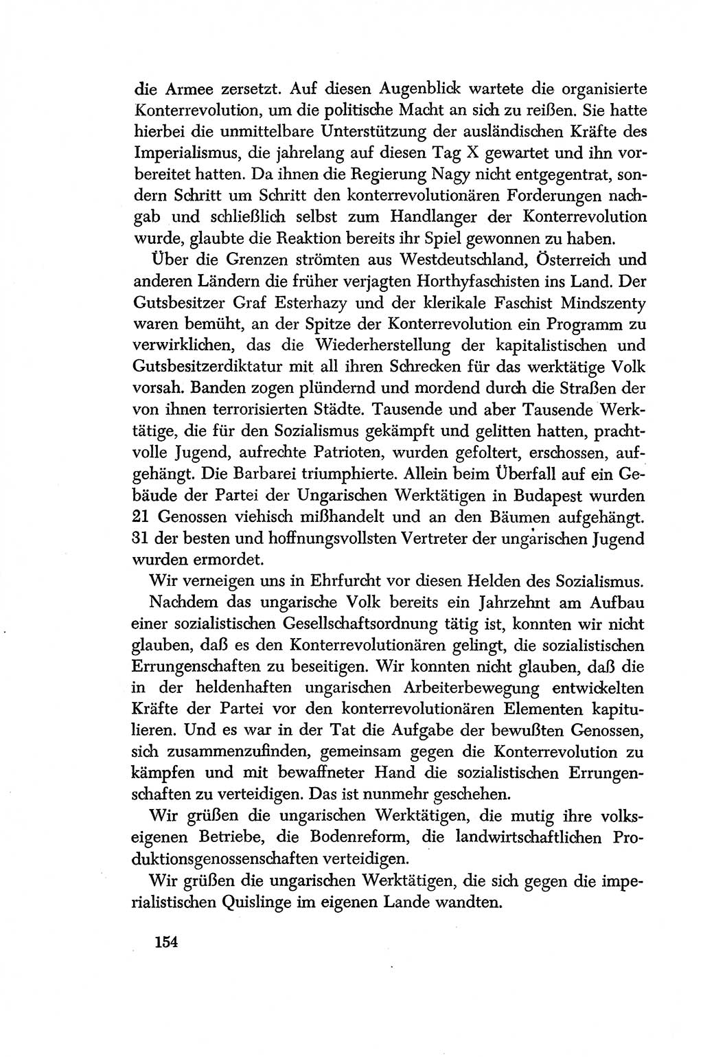 Dokumente der Sozialistischen Einheitspartei Deutschlands (SED) [Deutsche Demokratische Republik (DDR)] 1956-1957, Seite 154 (Dok. SED DDR 1956-1957, S. 154)