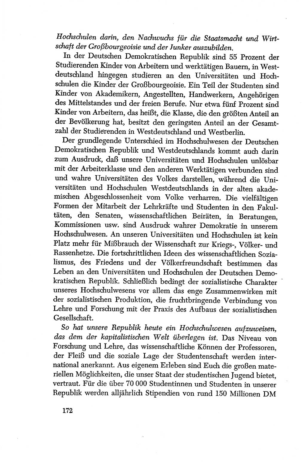 Dokumente der Sozialistischen Einheitspartei Deutschlands (SED) [Deutsche Demokratische Republik (DDR)] 1956-1957, Seite 172 (Dok. SED DDR 1956-1957, S. 172)
