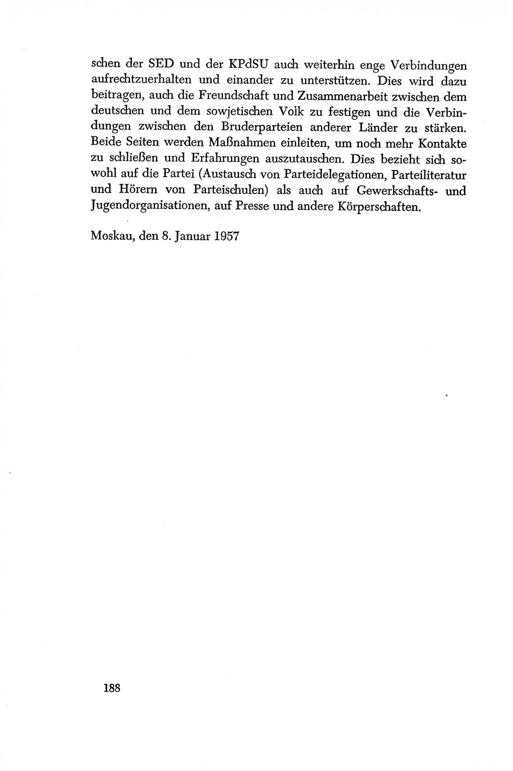 Dokumente der Sozialistischen Einheitspartei Deutschlands (SED) [Deutsche Demokratische Republik (DDR)] 1956-1957, Seite 188 (Dok. SED DDR 1956-1957, S. 188)