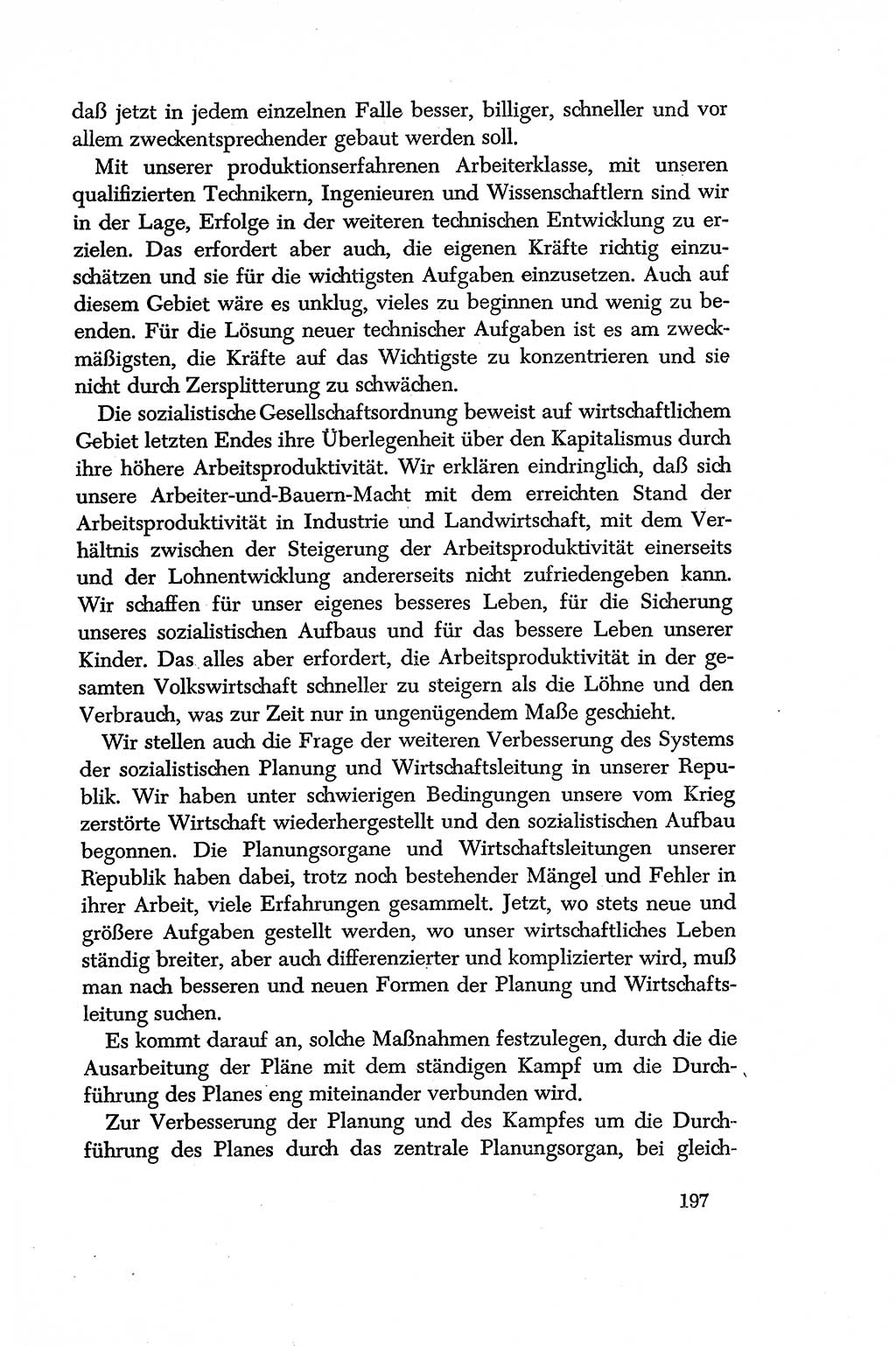 Dokumente der Sozialistischen Einheitspartei Deutschlands (SED) [Deutsche Demokratische Republik (DDR)] 1956-1957, Seite 197 (Dok. SED DDR 1956-1957, S. 197)