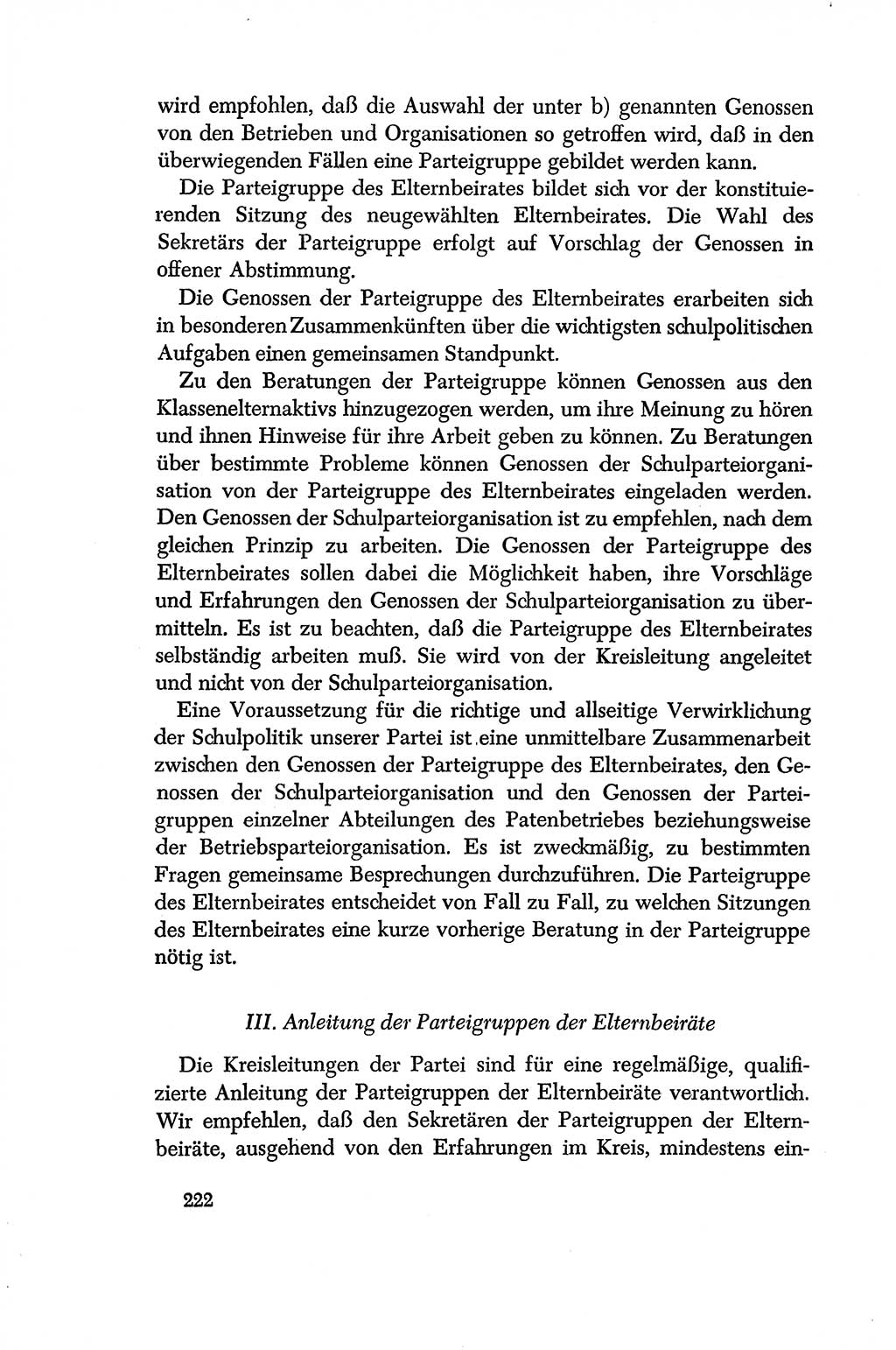 Dokumente der Sozialistischen Einheitspartei Deutschlands (SED) [Deutsche Demokratische Republik (DDR)] 1956-1957, Seite 222 (Dok. SED DDR 1956-1957, S. 222)