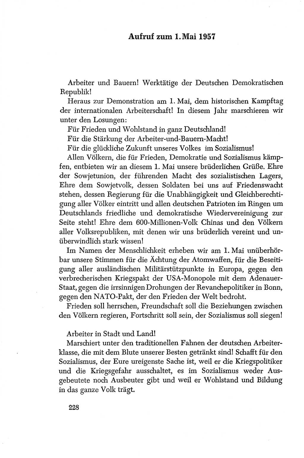 Dokumente der Sozialistischen Einheitspartei Deutschlands (SED) [Deutsche Demokratische Republik (DDR)] 1956-1957, Seite 228 (Dok. SED DDR 1956-1957, S. 228)