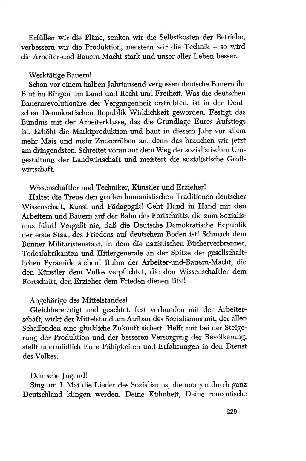 Dokumente der Sozialistischen Einheitspartei Deutschlands (SED) [Deutsche Demokratische Republik (DDR)] 1956-1957, Seite 229 (Dok. SED DDR 1956-1957, S. 229)
