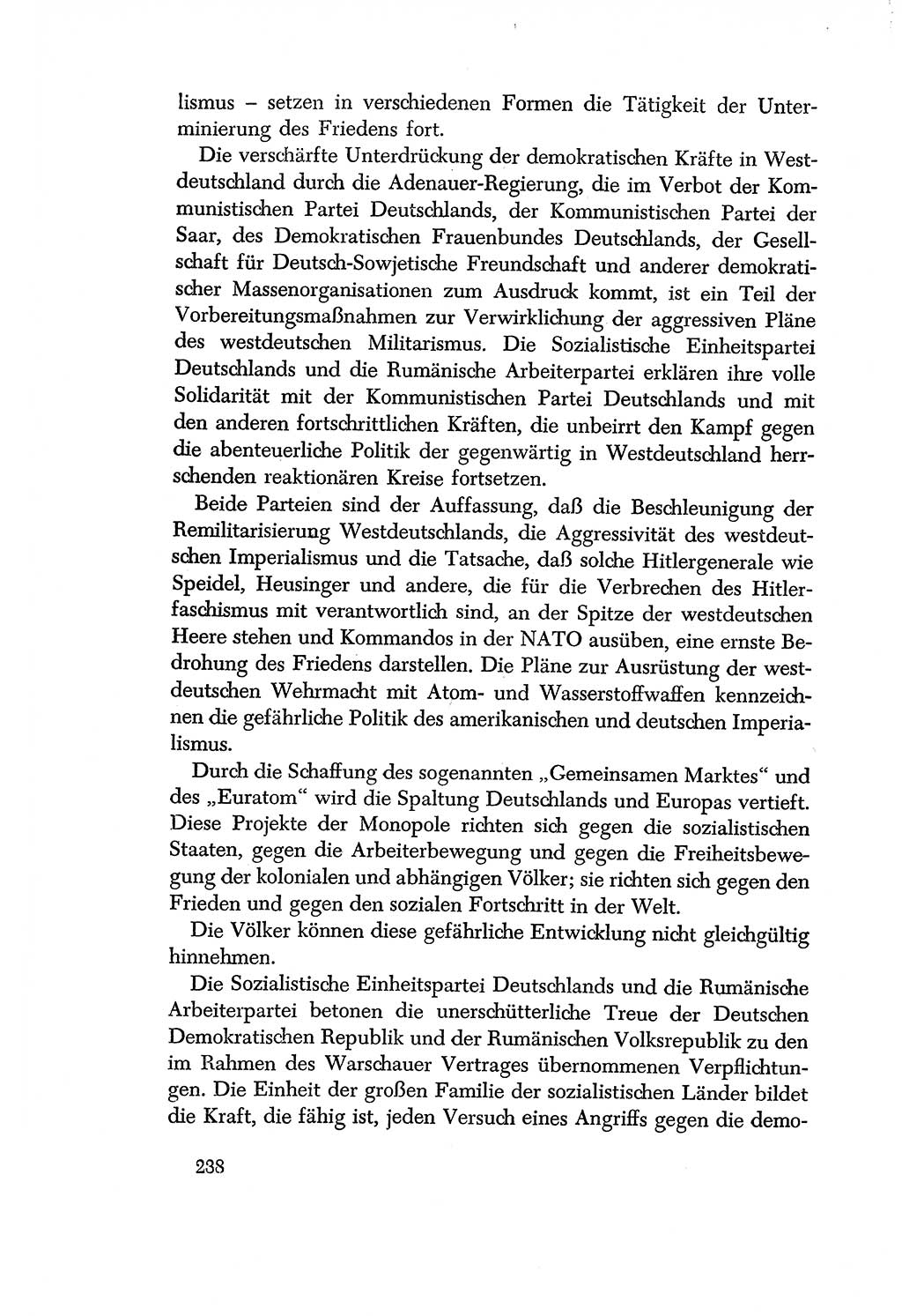 Dokumente der Sozialistischen Einheitspartei Deutschlands (SED) [Deutsche Demokratische Republik (DDR)] 1956-1957, Seite 238 (Dok. SED DDR 1956-1957, S. 238)