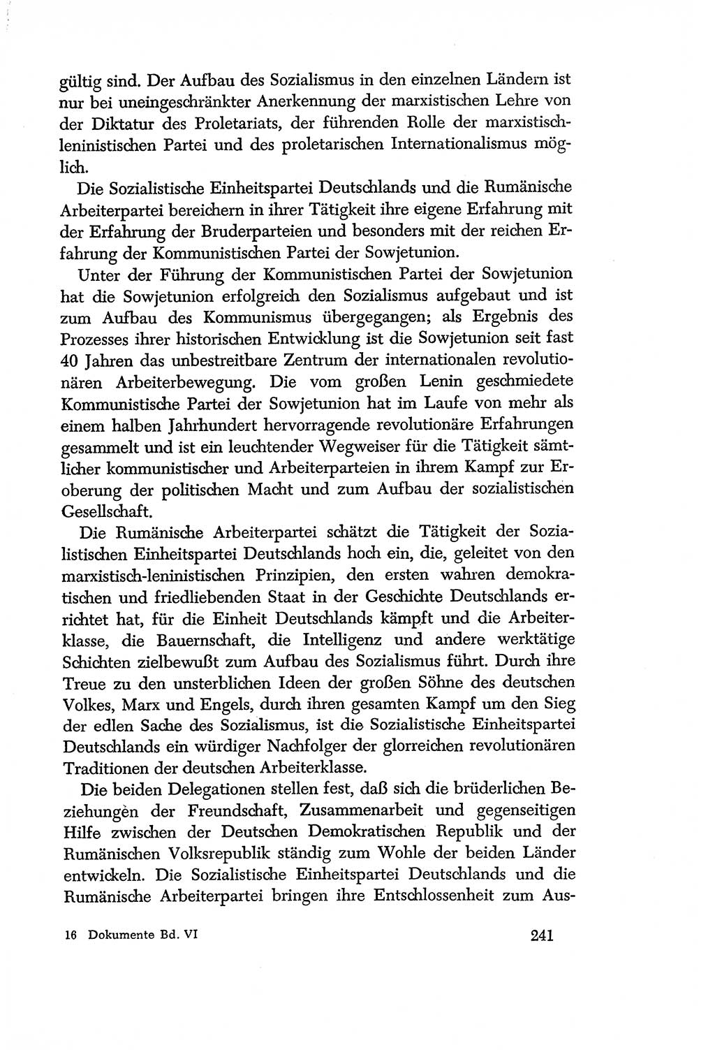 Dokumente der Sozialistischen Einheitspartei Deutschlands (SED) [Deutsche Demokratische Republik (DDR)] 1956-1957, Seite 241 (Dok. SED DDR 1956-1957, S. 241)