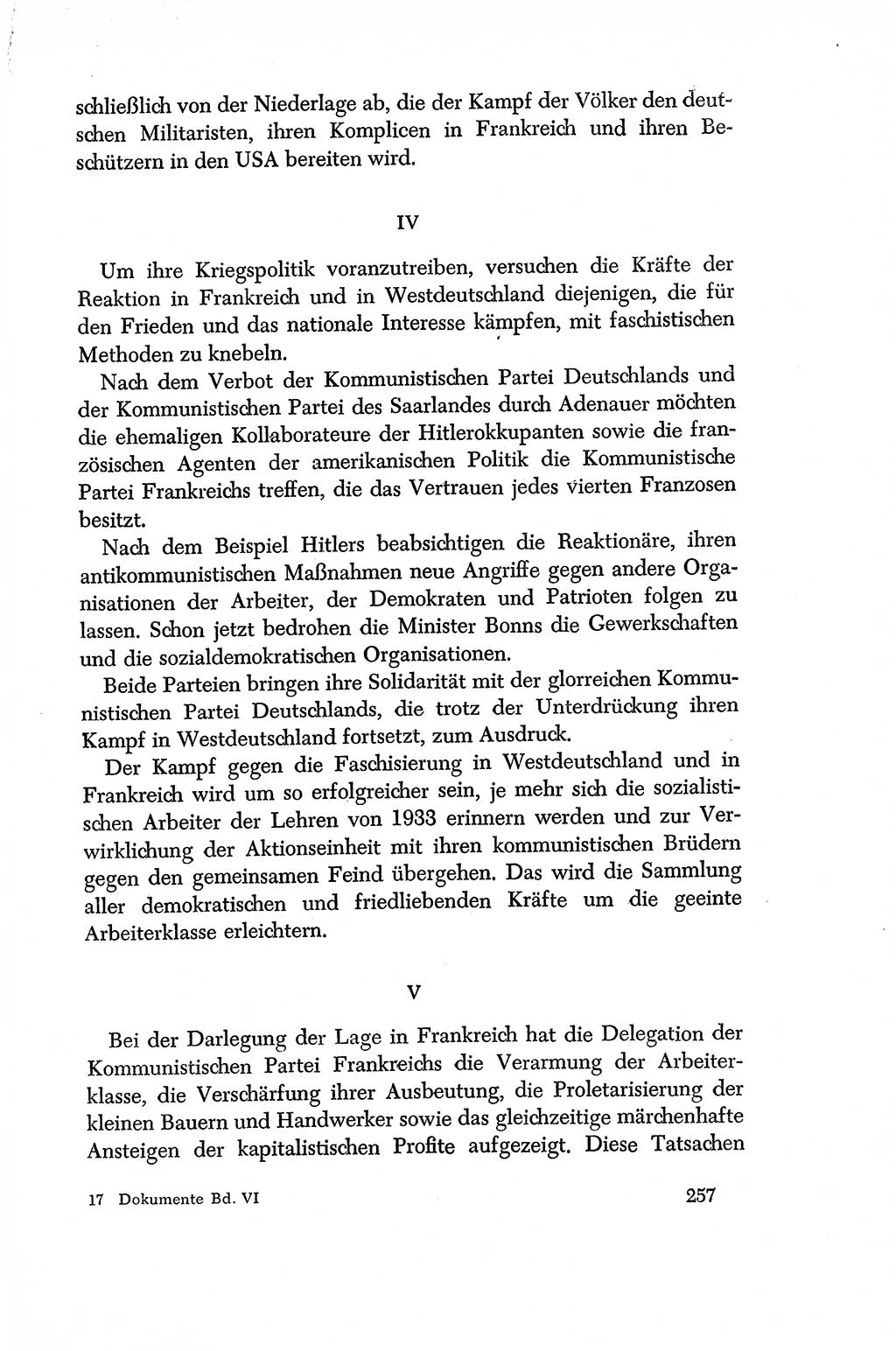 Dokumente der Sozialistischen Einheitspartei Deutschlands (SED) [Deutsche Demokratische Republik (DDR)] 1956-1957, Seite 257 (Dok. SED DDR 1956-1957, S. 257)