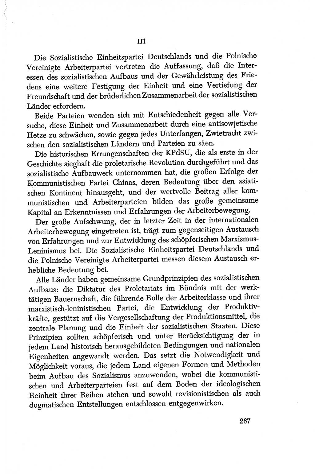 Dokumente der Sozialistischen Einheitspartei Deutschlands (SED) [Deutsche Demokratische Republik (DDR)] 1956-1957, Seite 267 (Dok. SED DDR 1956-1957, S. 267)