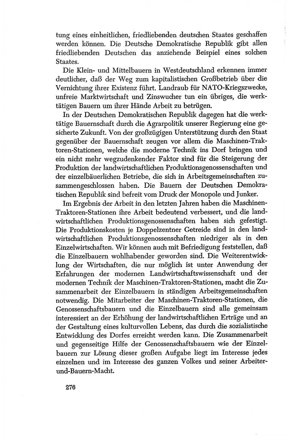 Dokumente der Sozialistischen Einheitspartei Deutschlands (SED) [Deutsche Demokratische Republik (DDR)] 1956-1957, Seite 276 (Dok. SED DDR 1956-1957, S. 276)