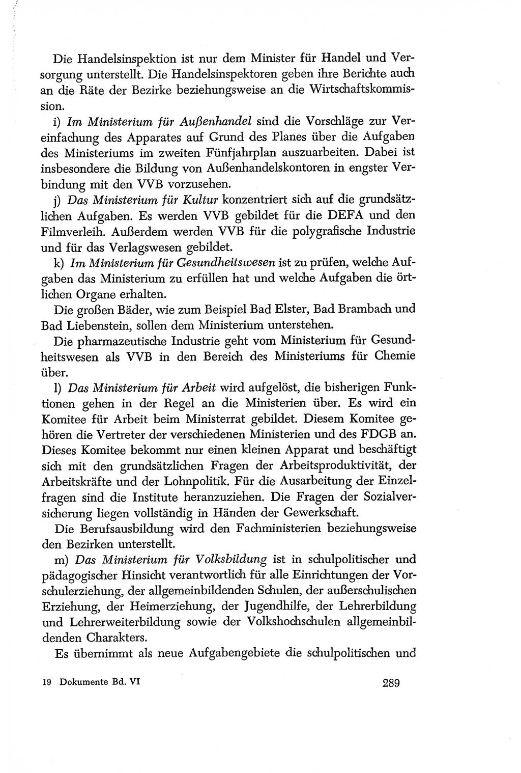 Dokumente der Sozialistischen Einheitspartei Deutschlands (SED) [Deutsche Demokratische Republik (DDR)] 1956-1957, Seite 289 (Dok. SED DDR 1956-1957, S. 289)