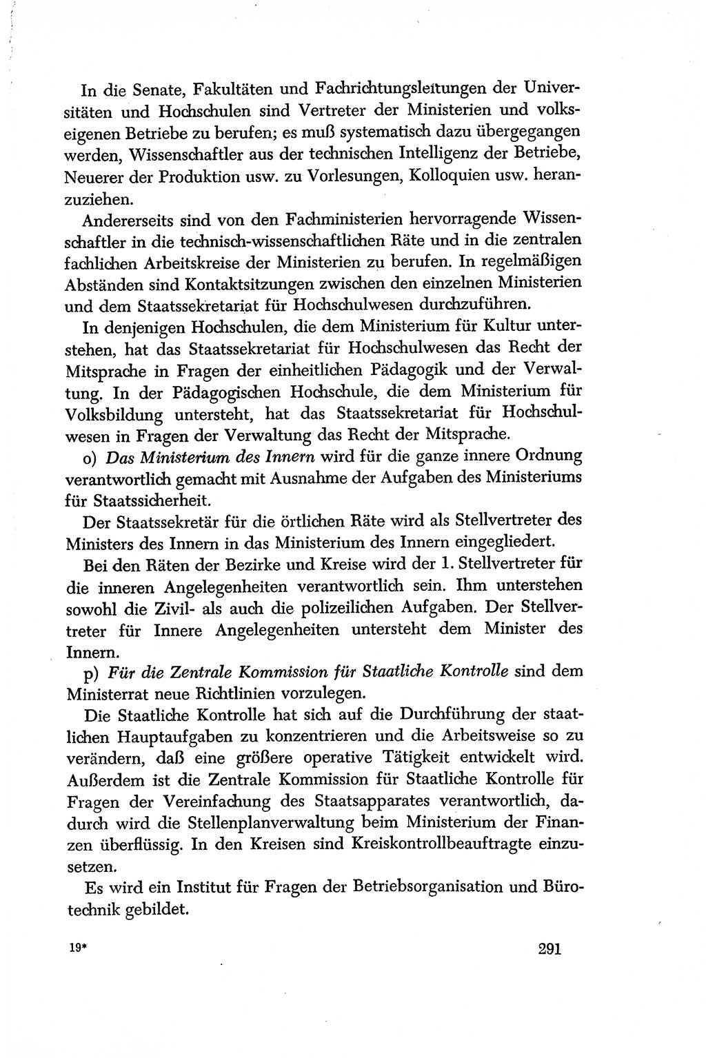 Dokumente der Sozialistischen Einheitspartei Deutschlands (SED) [Deutsche Demokratische Republik (DDR)] 1956-1957, Seite 291 (Dok. SED DDR 1956-1957, S. 291)