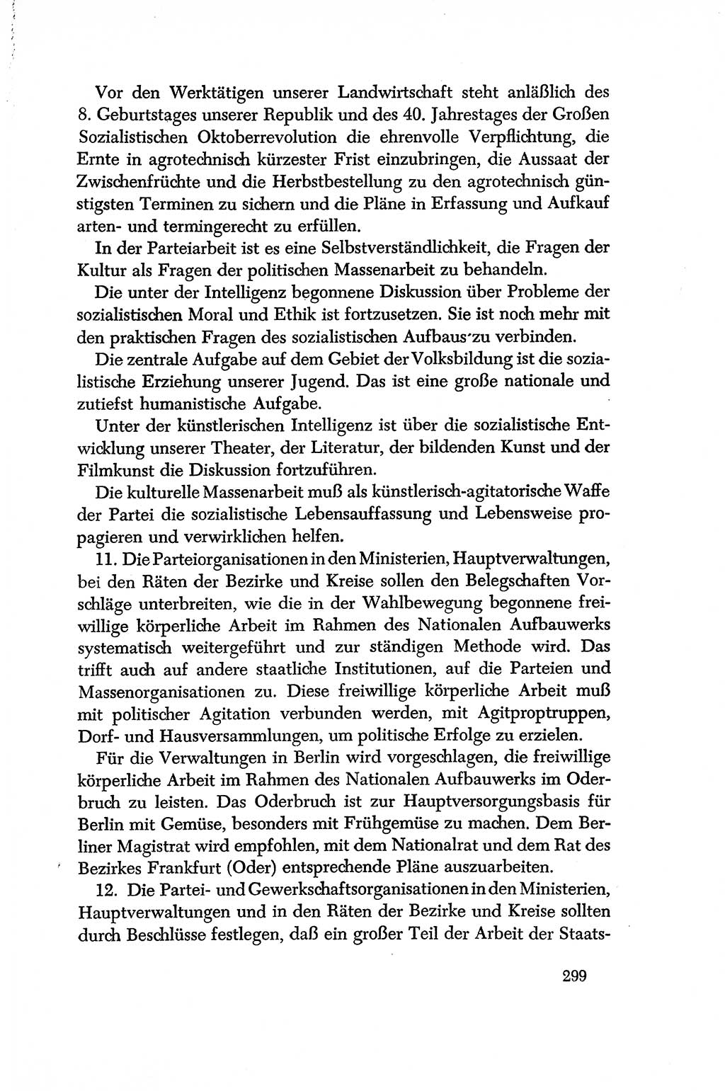 Dokumente der Sozialistischen Einheitspartei Deutschlands (SED) [Deutsche Demokratische Republik (DDR)] 1956-1957, Seite 299 (Dok. SED DDR 1956-1957, S. 299)