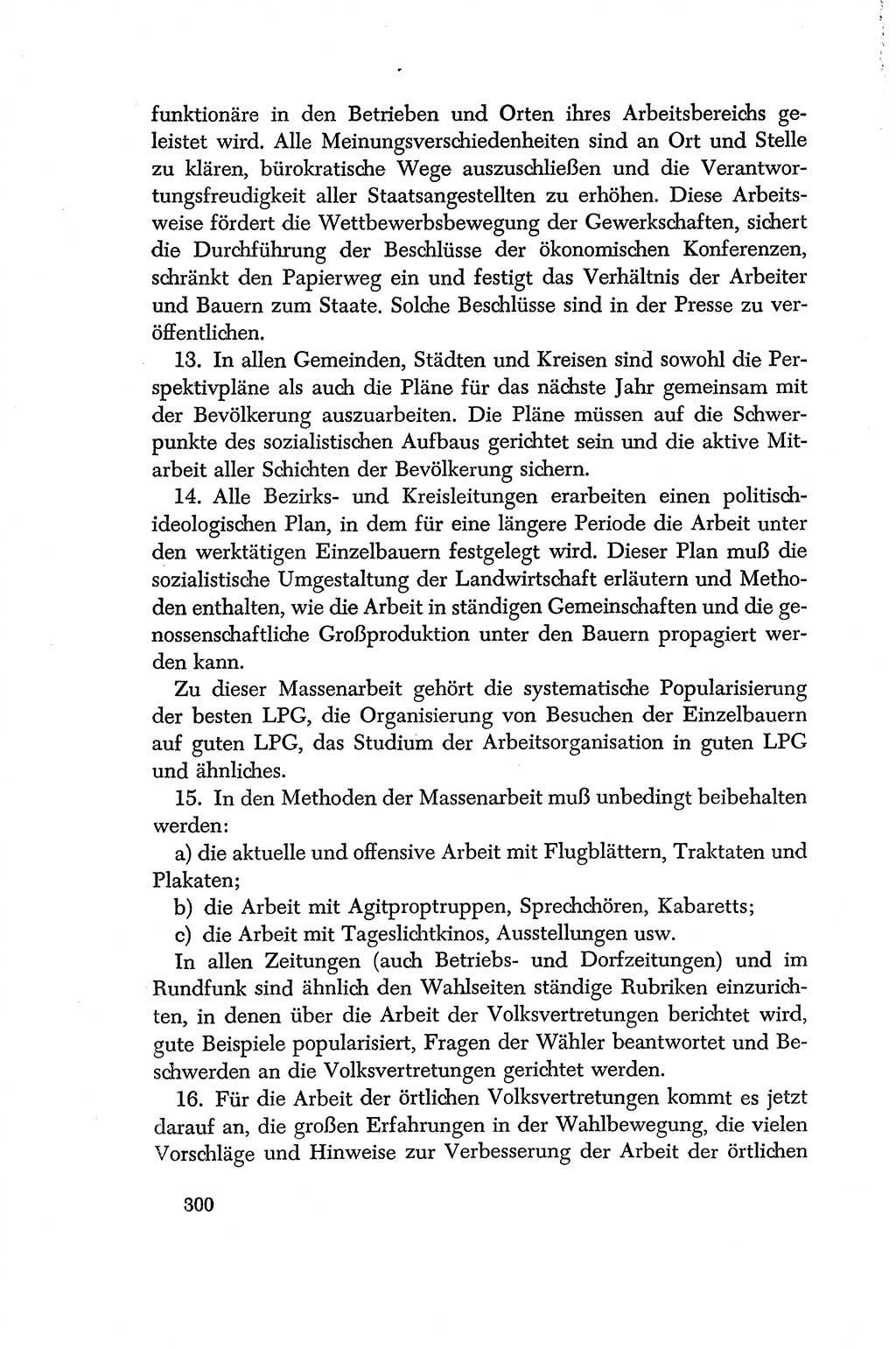 Dokumente der Sozialistischen Einheitspartei Deutschlands (SED) [Deutsche Demokratische Republik (DDR)] 1956-1957, Seite 300 (Dok. SED DDR 1956-1957, S. 300)