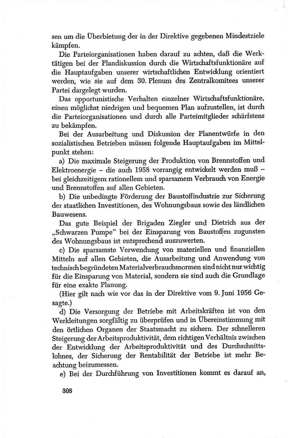 Dokumente der Sozialistischen Einheitspartei Deutschlands (SED) [Deutsche Demokratische Republik (DDR)] 1956-1957, Seite 308 (Dok. SED DDR 1956-1957, S. 308)