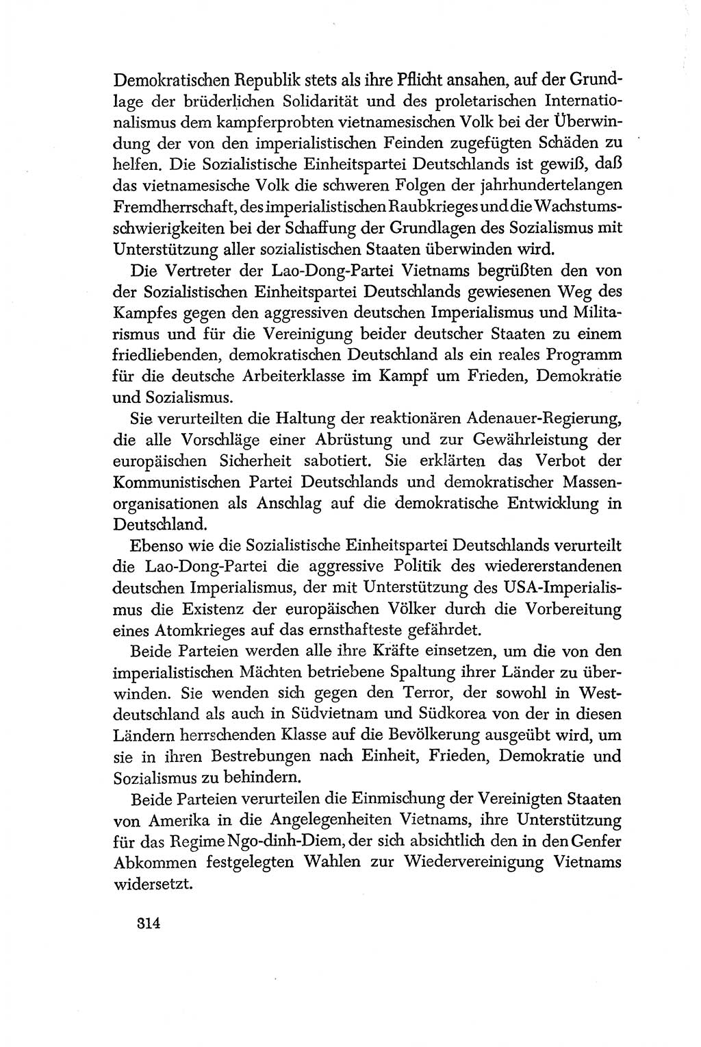 Dokumente der Sozialistischen Einheitspartei Deutschlands (SED) [Deutsche Demokratische Republik (DDR)] 1956-1957, Seite 314 (Dok. SED DDR 1956-1957, S. 314)